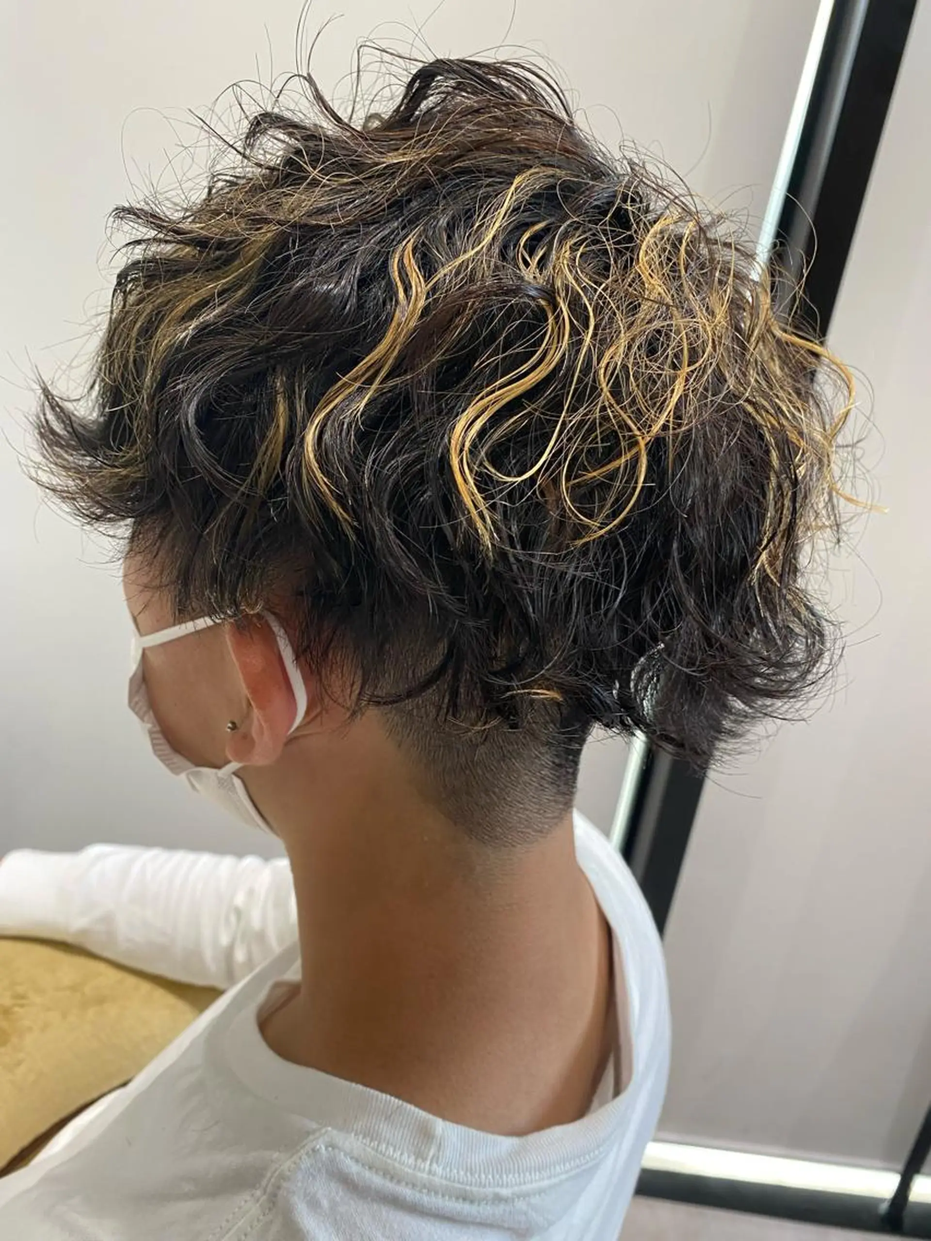 ミディアム メンズ カット パーマ トリートメント Dxxxx III所属・女性目線の大人 メンズ*Ayakaのヘアスタイル