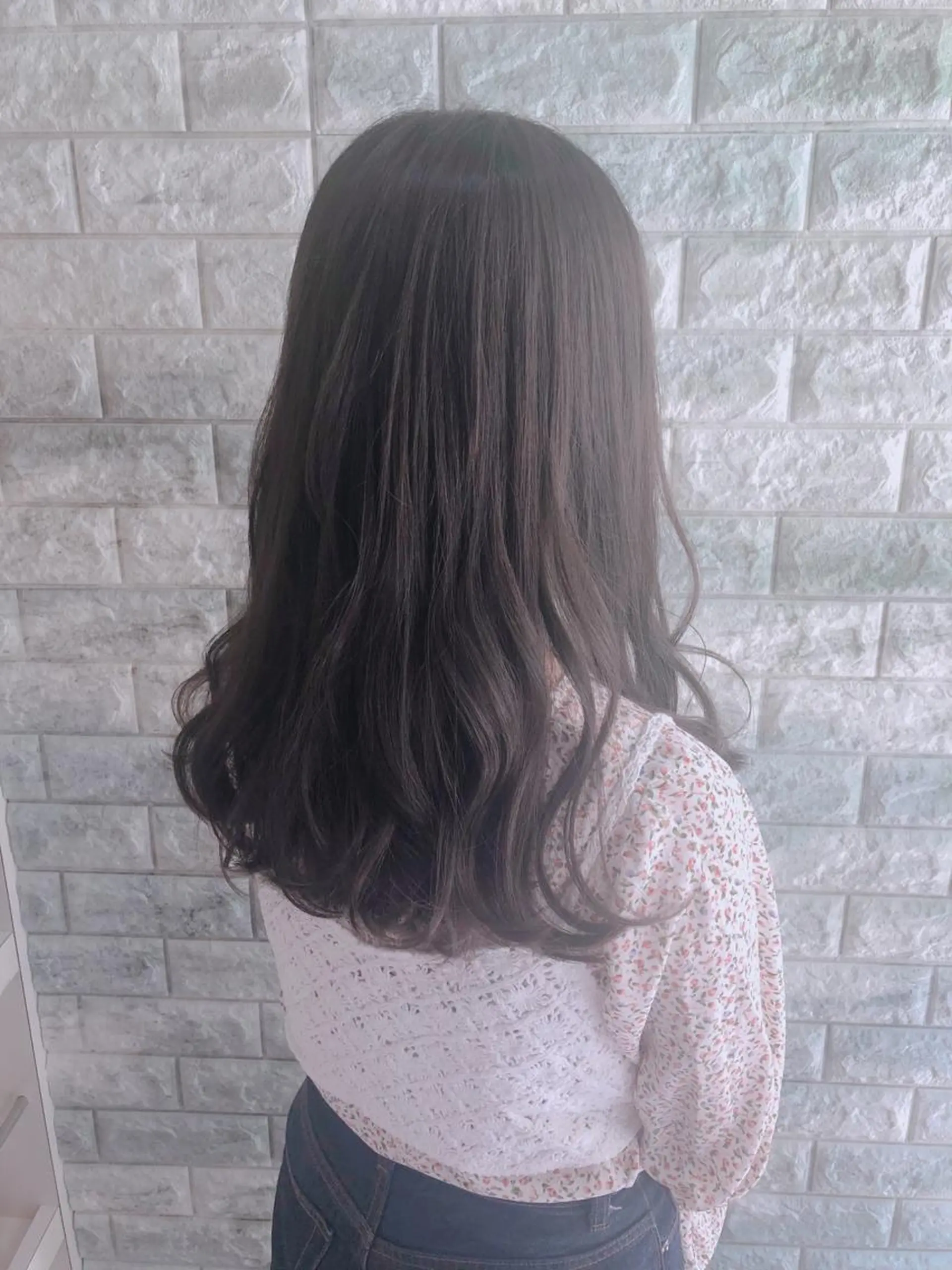 ロング カラー ブラウンカラー 透明感カラー ココアブラウン 韓国ヘア ♡tomimaのヘアスタイル