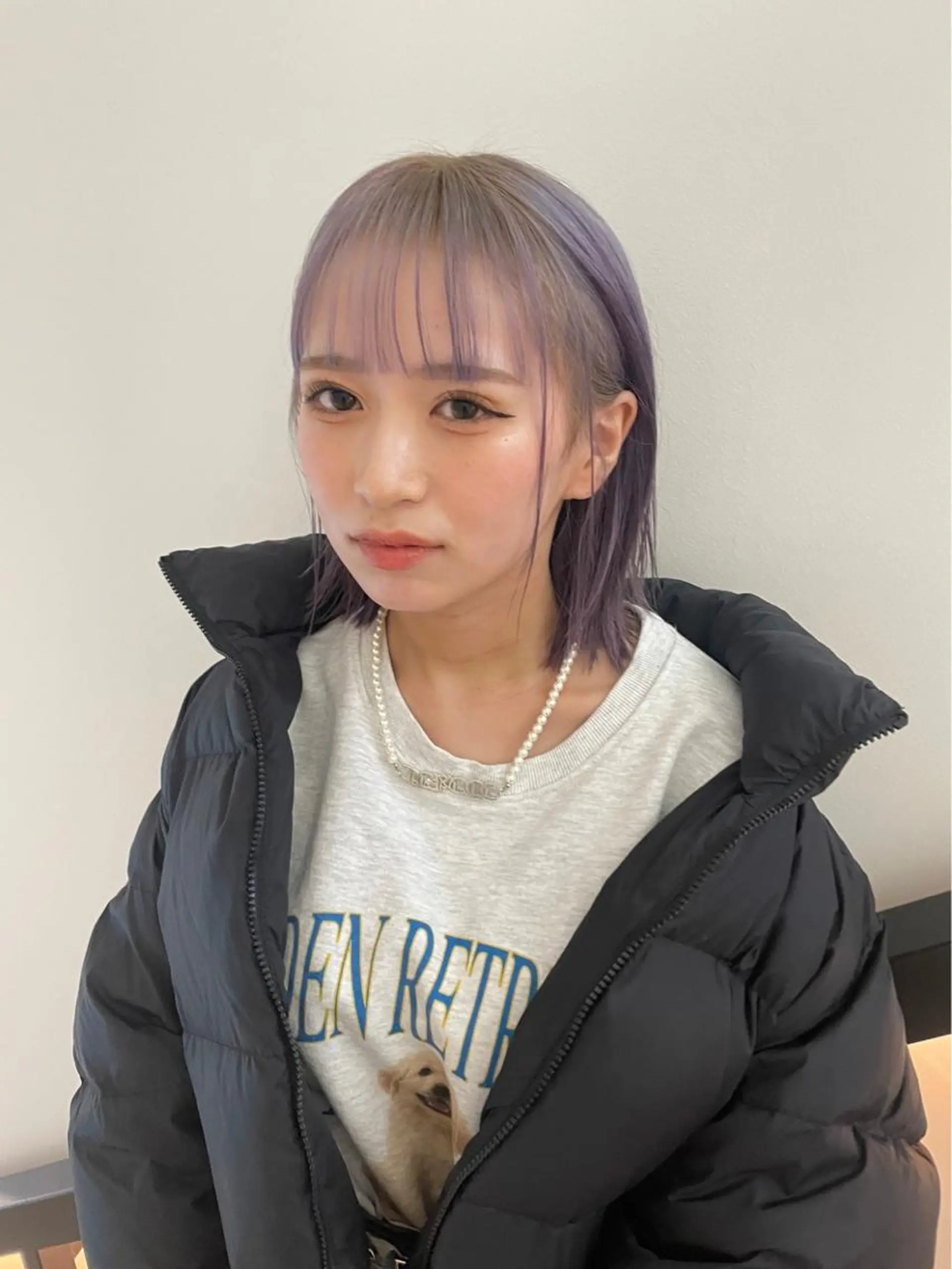 ミディアム カラー ヘアカラー トリートメント laff 新宿所属・ボブ/ケアパーマ/ レイヤー/縮毛矯正のヘアスタイル