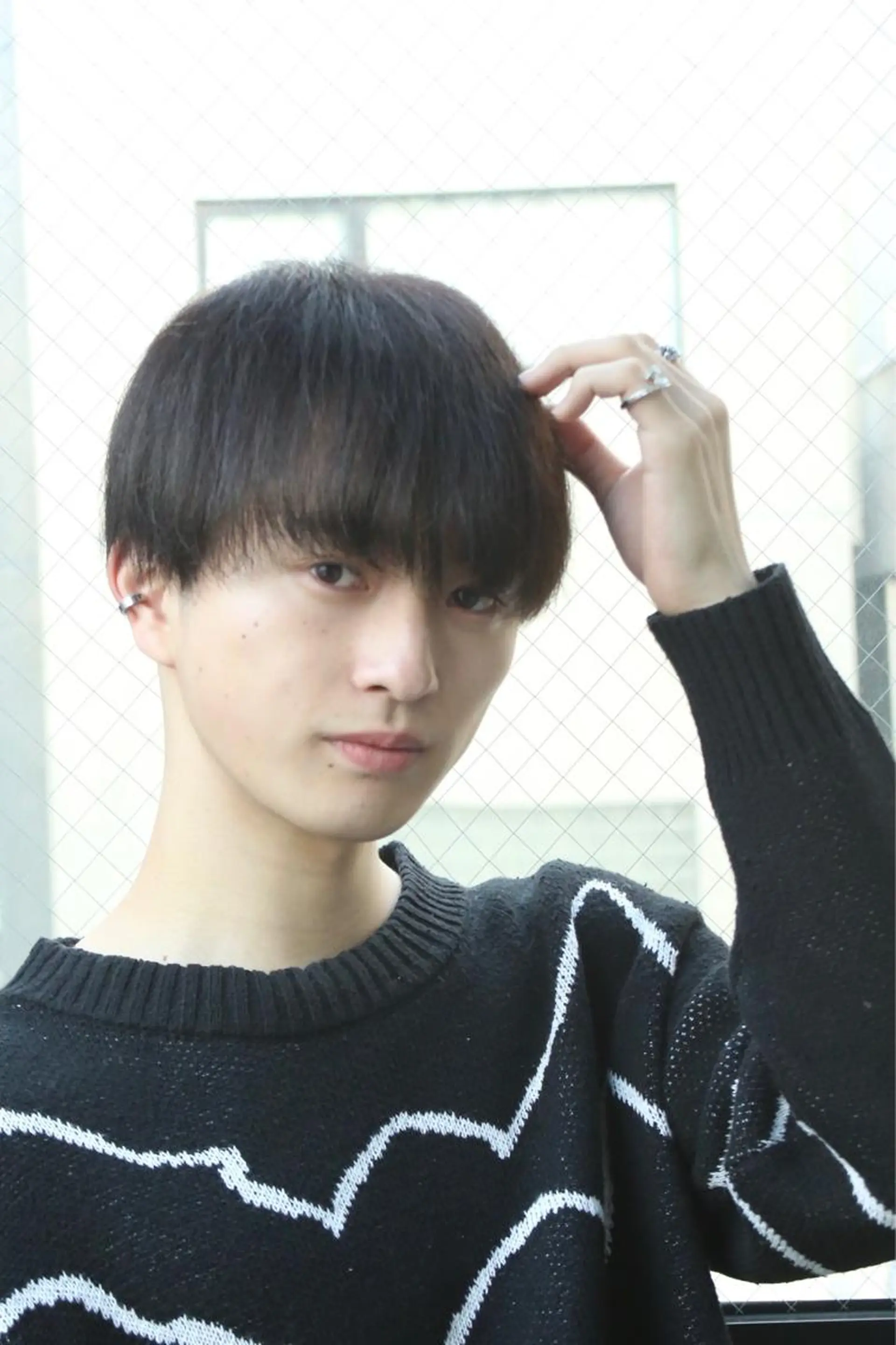 ショート カラー ヘアアレンジ メンズ マッシュ カット 縮毛矯正 トリートメント ヘアセット 【メンズヘアの匠】 タニ　心斎橋　アメ村のヘアスタイル