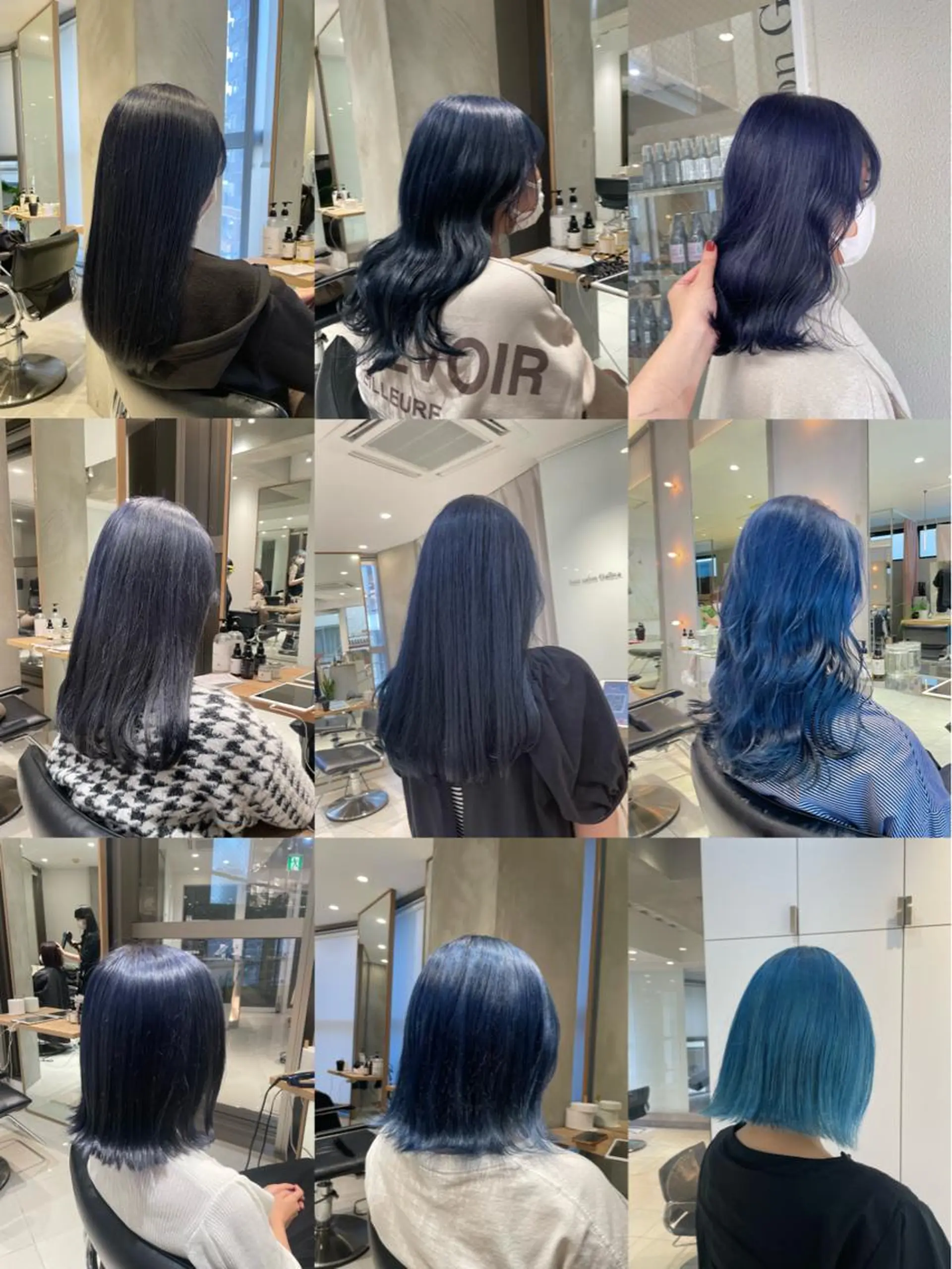 カラー ブルーカラー ヘアカラー トリートメント ヘッドスパ ヘアセット miko🪽地毛風/ ハイトーン/レイヤーのヘアスタイル