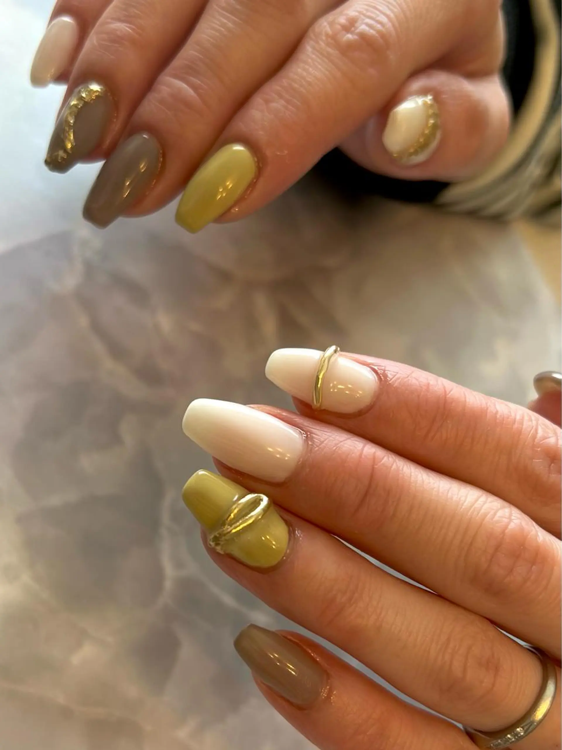 ネイル ニュアンスネイル シンプルネイル Nail Salon&School REPLENDA所属・REPLENDA/ azusa(石井梓)のネイルデザイン