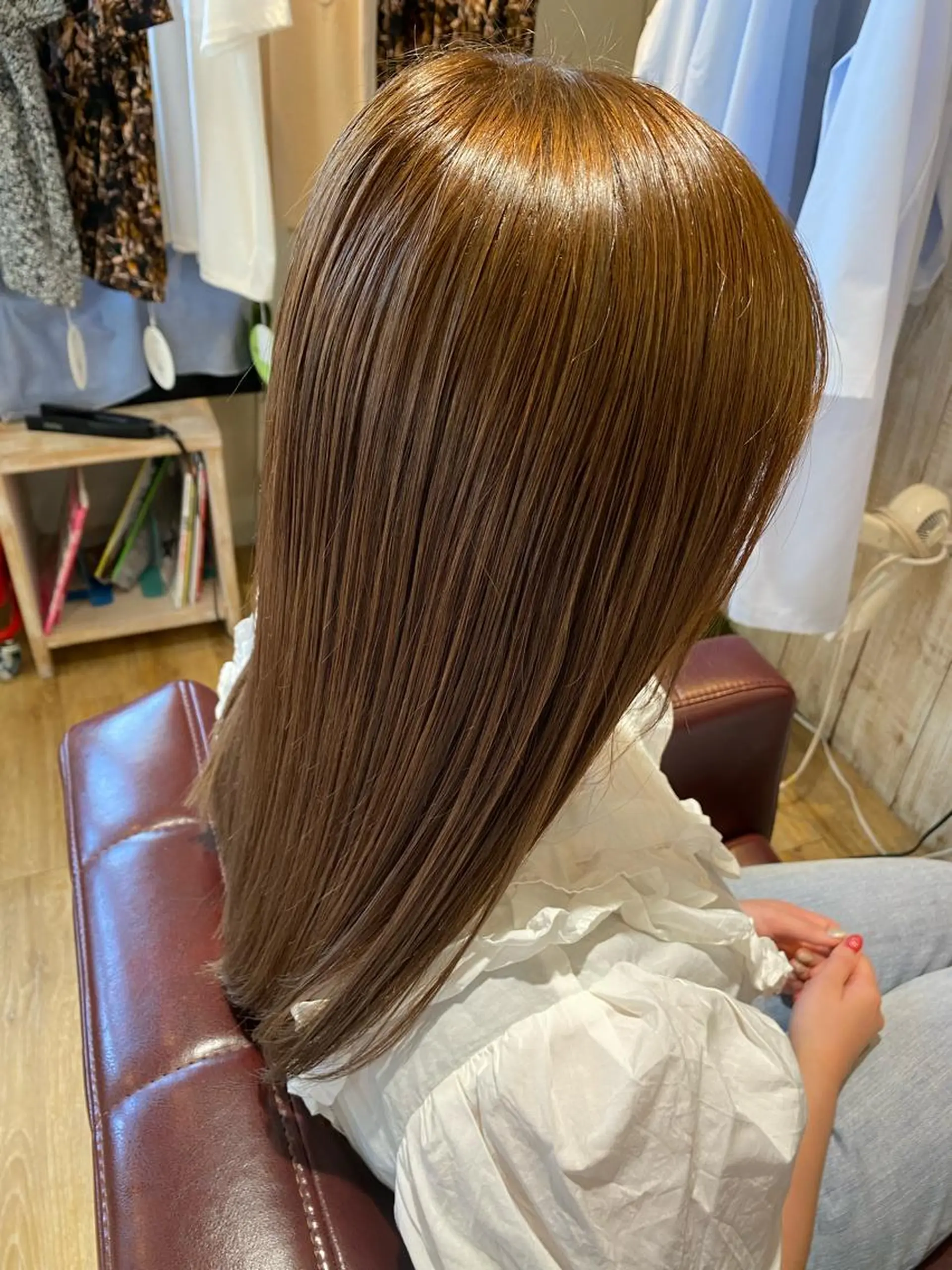 セミロング カット ヘアカラー トリートメント ヘッドスパ ICON所属・艶美髪マスター 店長✂︎YUKKEのヘアスタイル