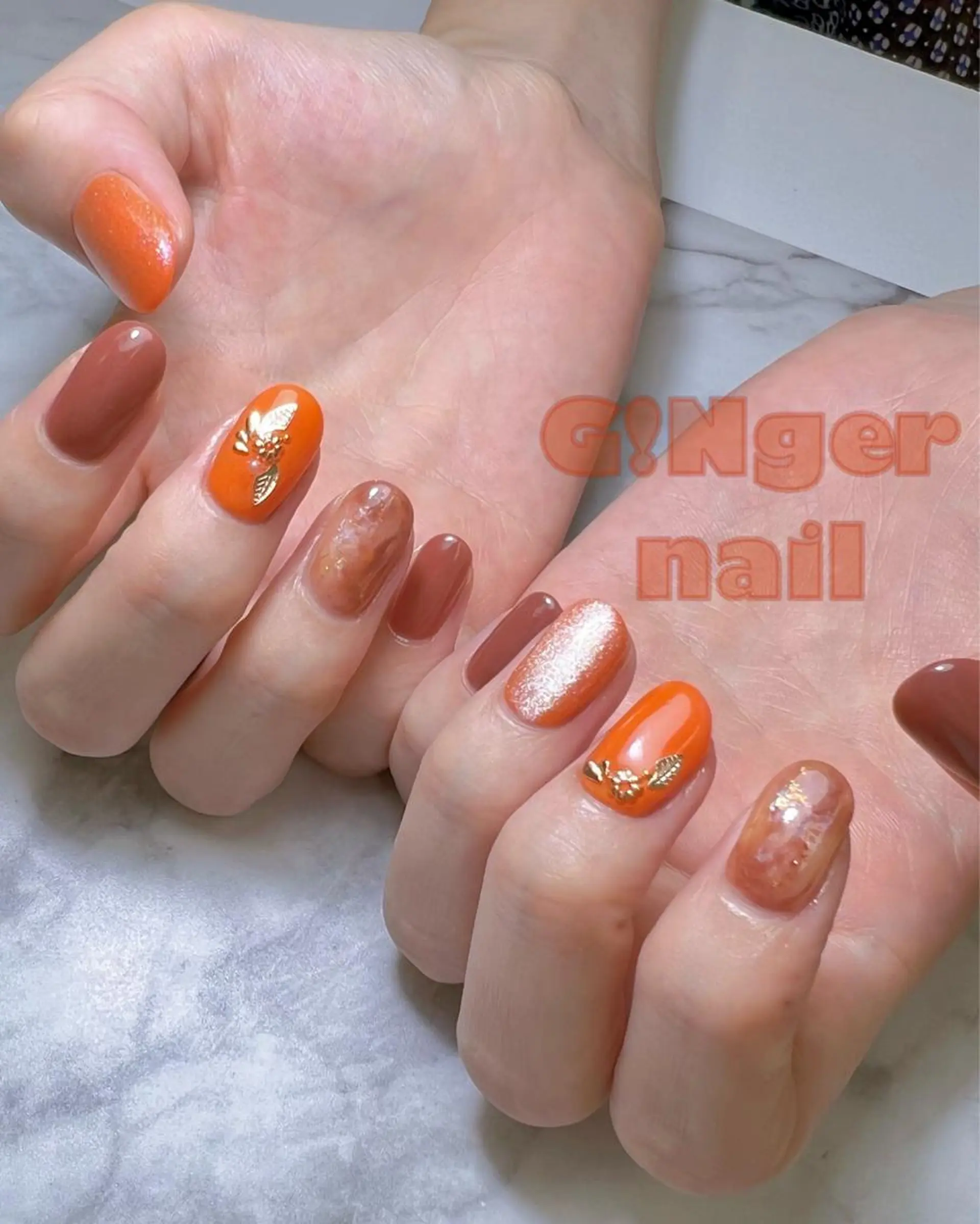 ネイル ハンドネイル ハンドケア GINGER NAIL所属・代々木 GINGERNAILのネイルデザイン