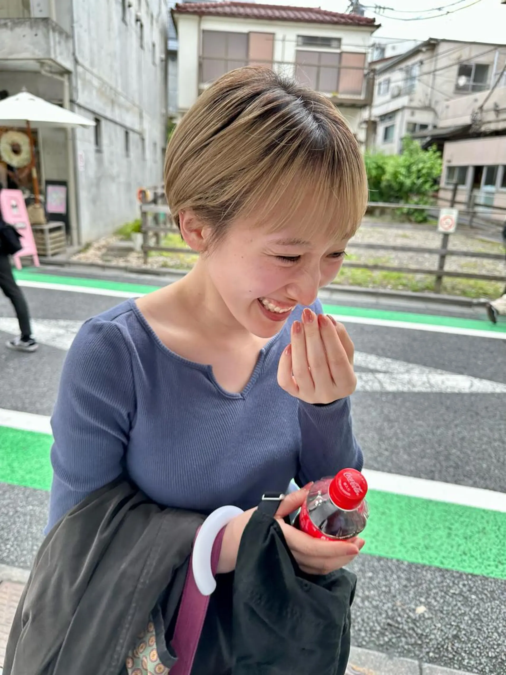 ショート ボブ ショートヘア トリートメント カット トリートメント パーマ/透明感カラー /ボブ/吉田一生のヘアスタイル