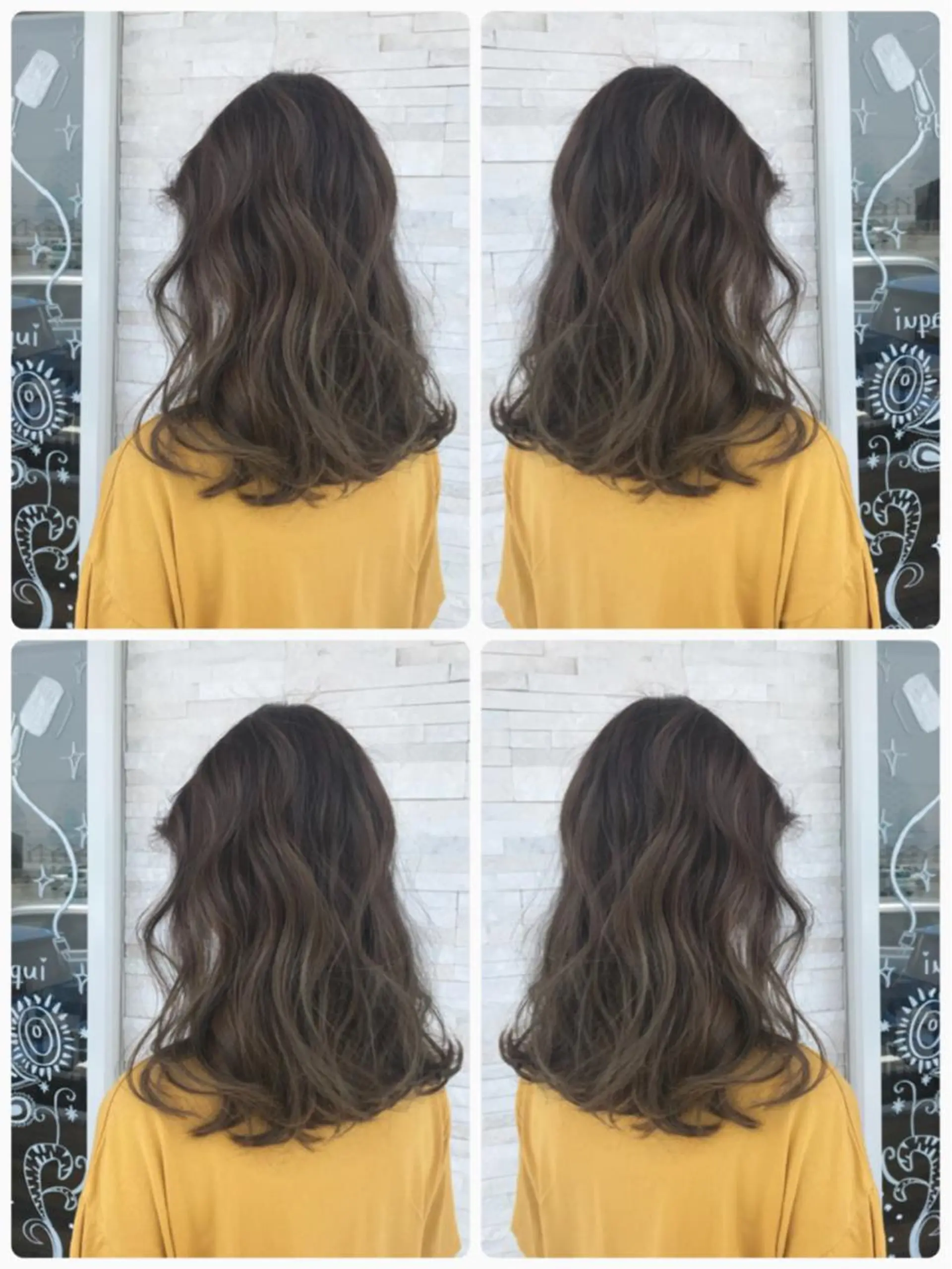 ミディアム カラー パーマ ヘアアレンジ メンズ 美容室 ソンリエのヘアスタイル