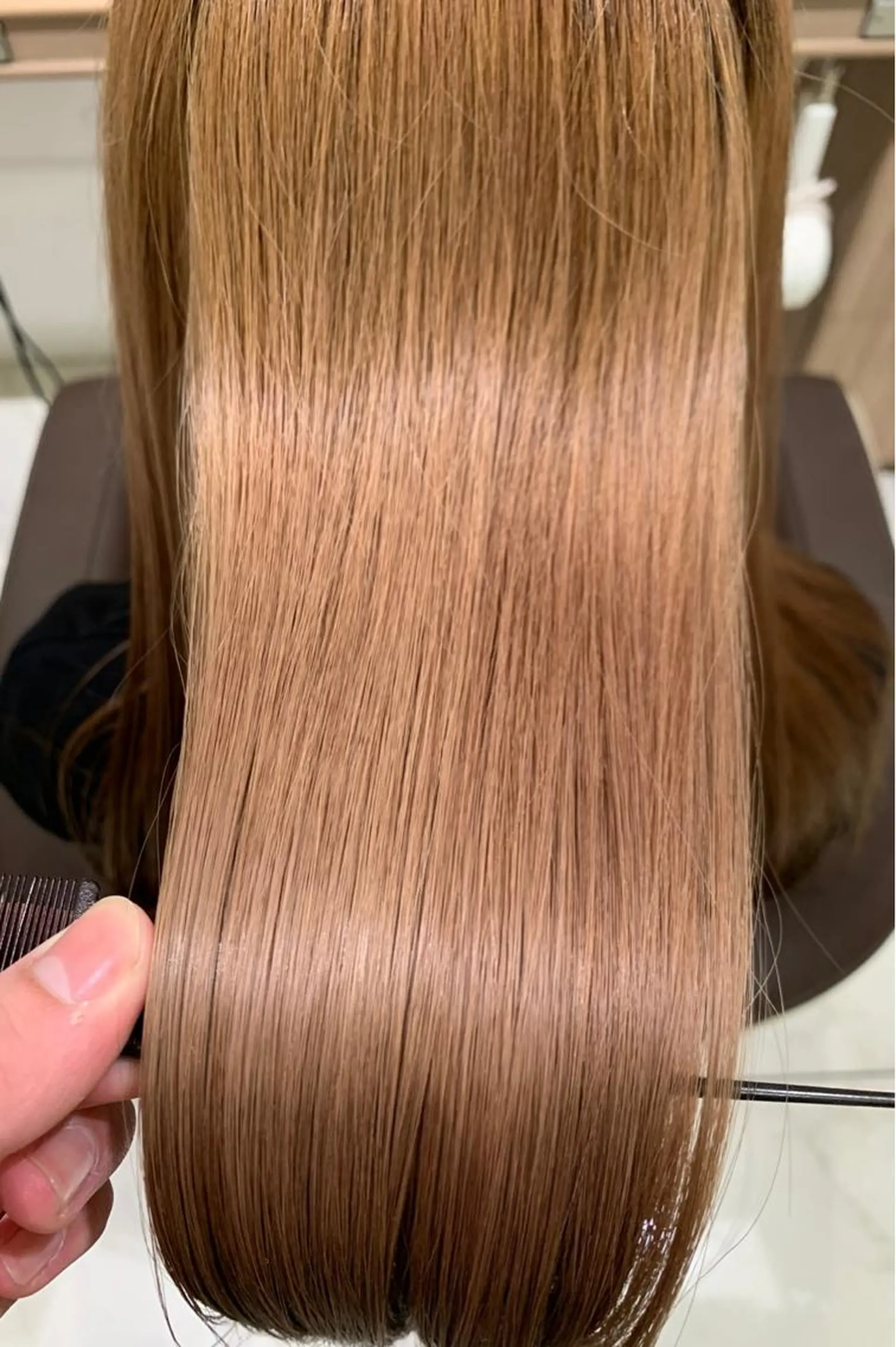 セミロング MINX中村 公亮/デザインパーマのヘアスタイル