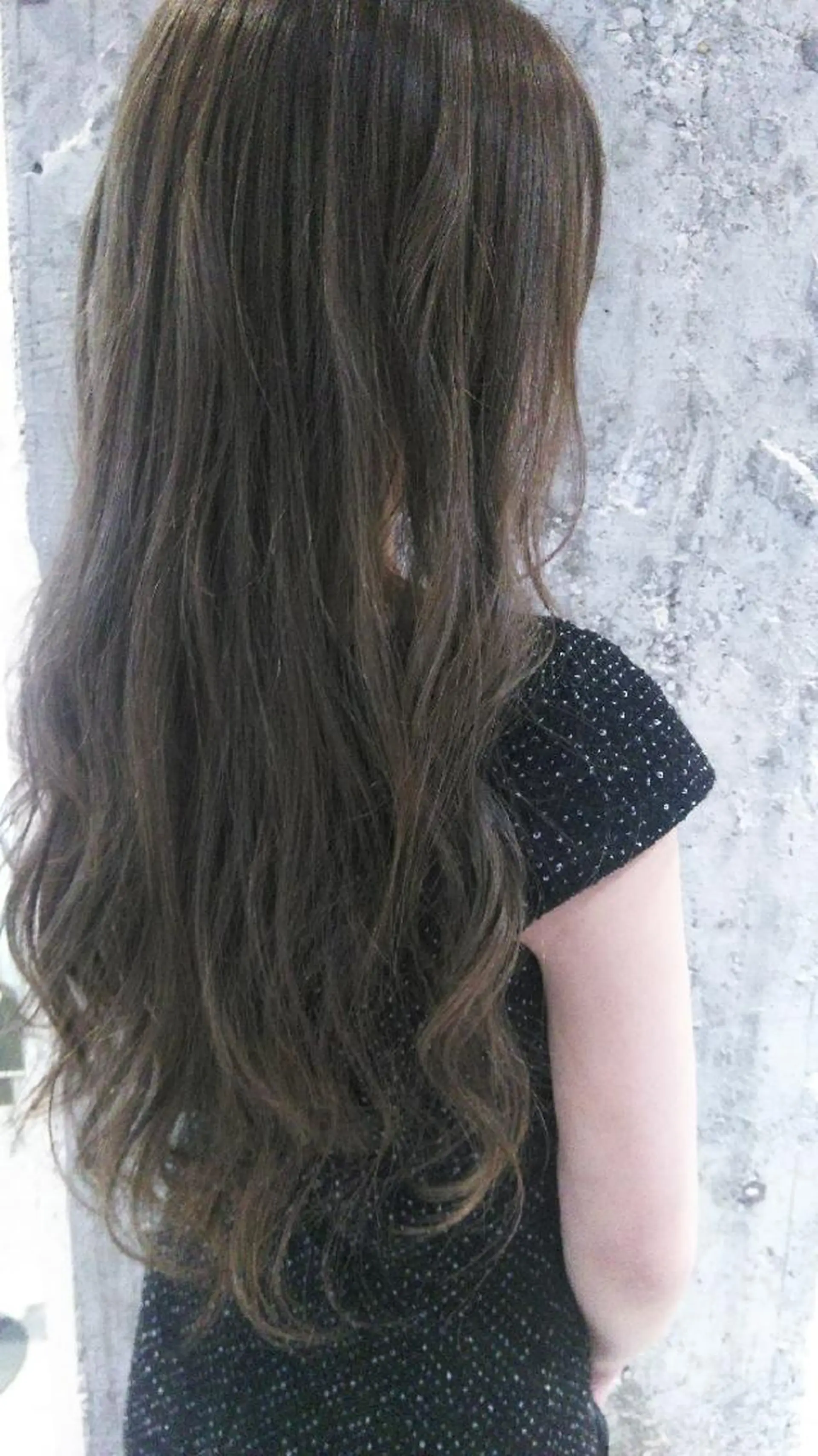 ロング カラー スタイリスト /仲川葵のヘアスタイル