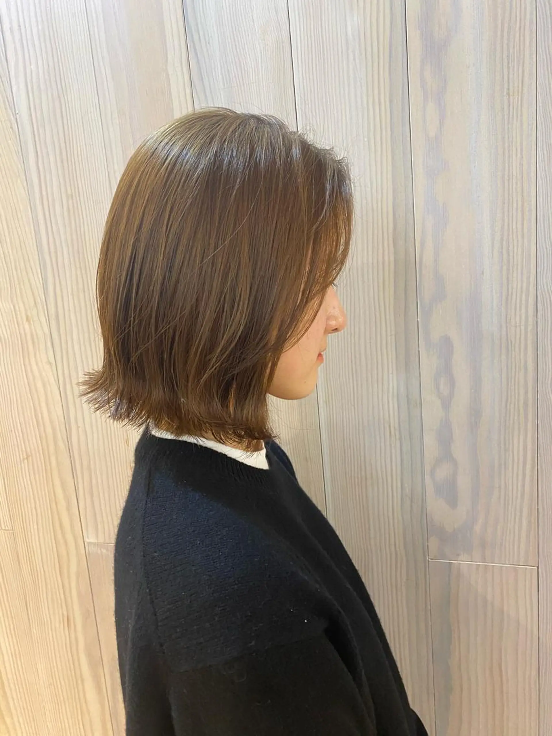 ショート カラー ブリーチ ブリーチなしカラー LA KING KYOTO所属・レイヤーカット/ miranのヘアスタイル