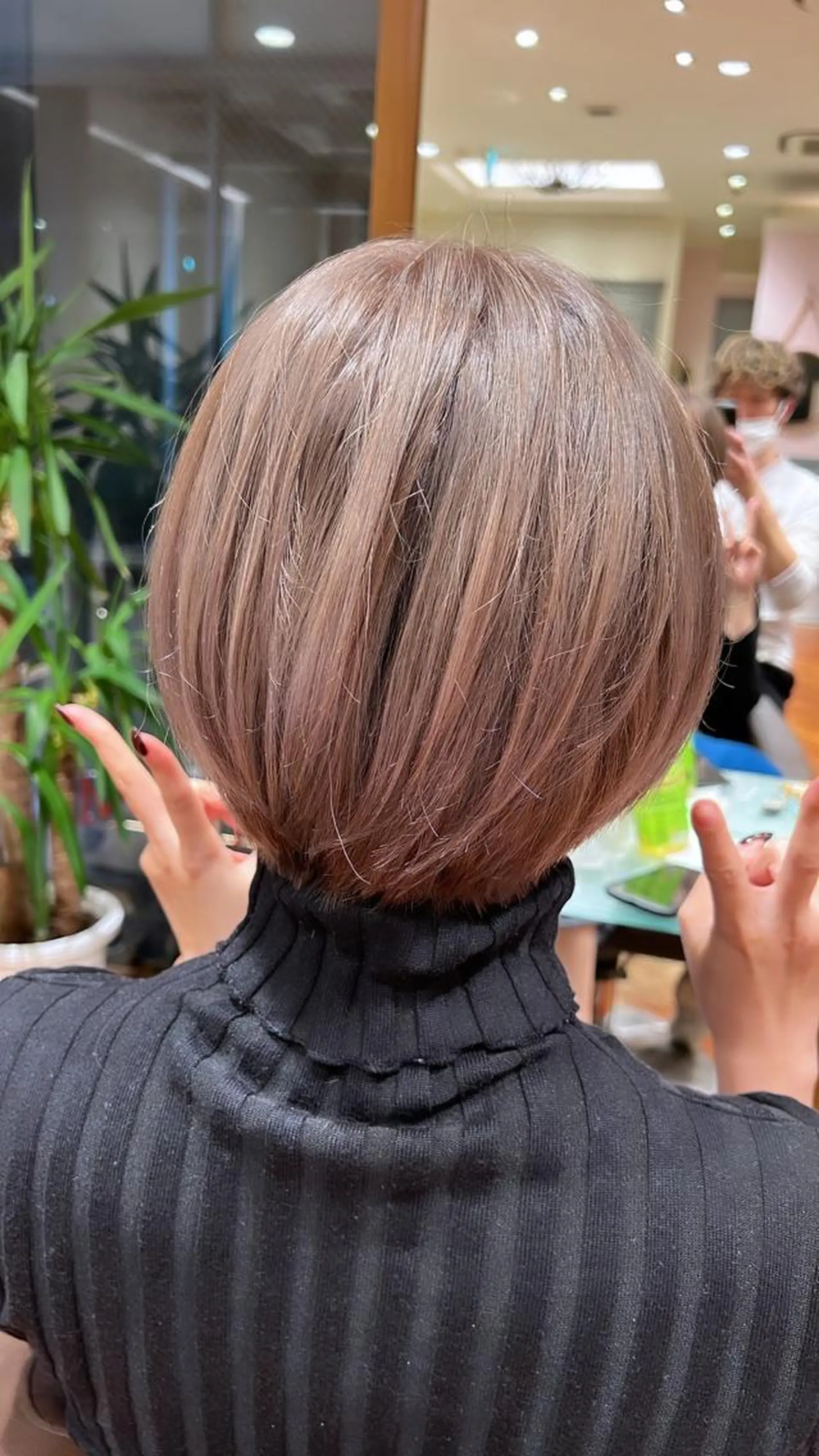 ミディアム Maison Blanc西宮阪急店所属・小野まさや /ショートカットのヘアスタイル