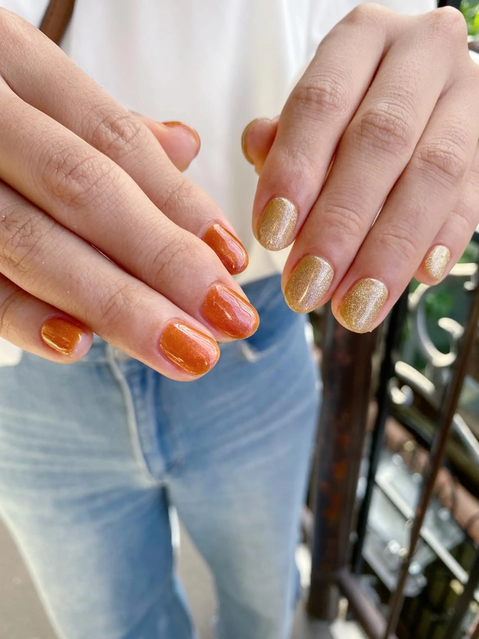 ネイル アートネイル オーロラネイル キラキラネイル 韓国ネイル マグネットネイル To Me Nail所属・🩵 mei🩵のネイルデザイン