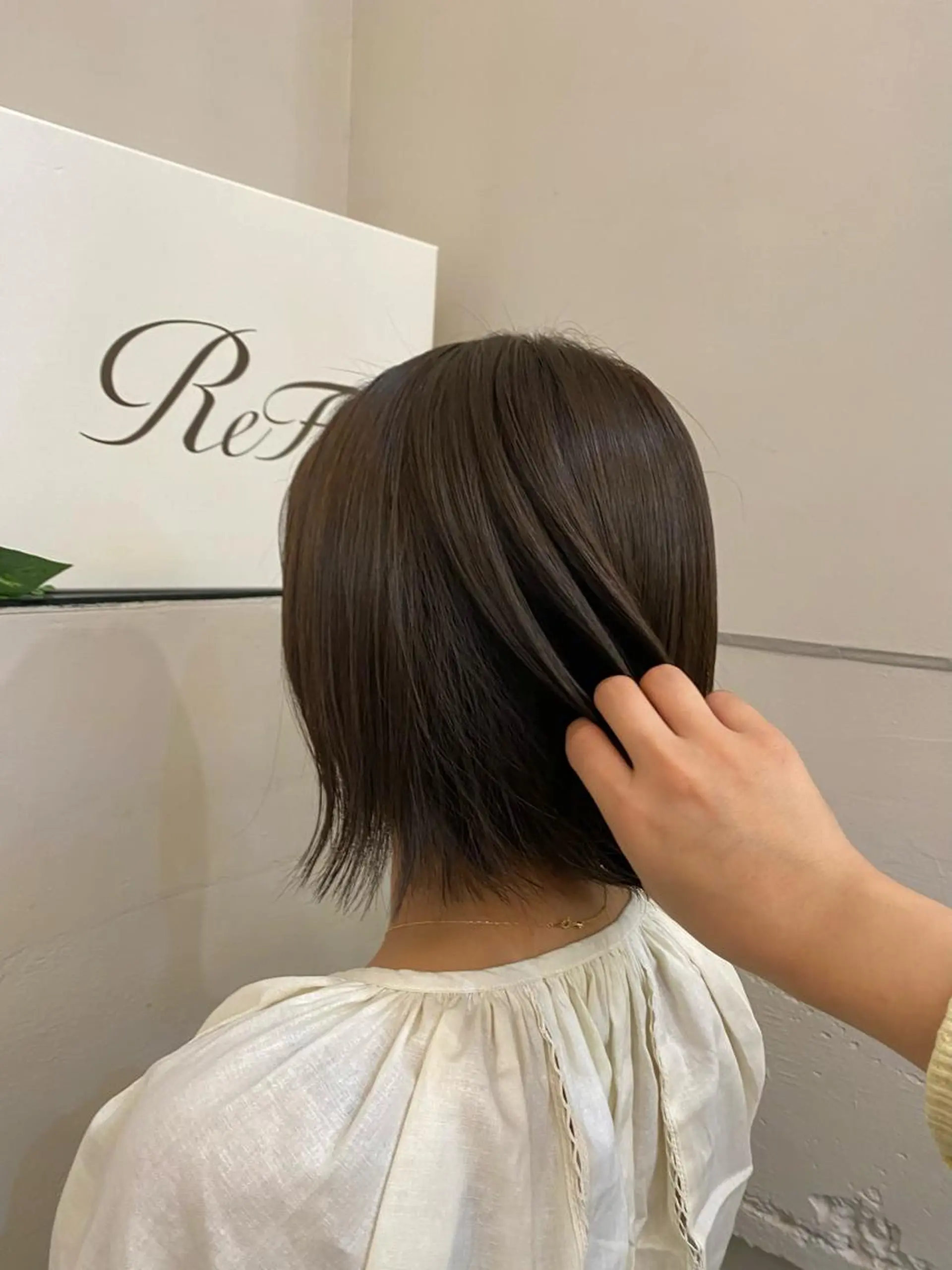 カラー 透明感カラー moeka 表参道のヘアスタイル