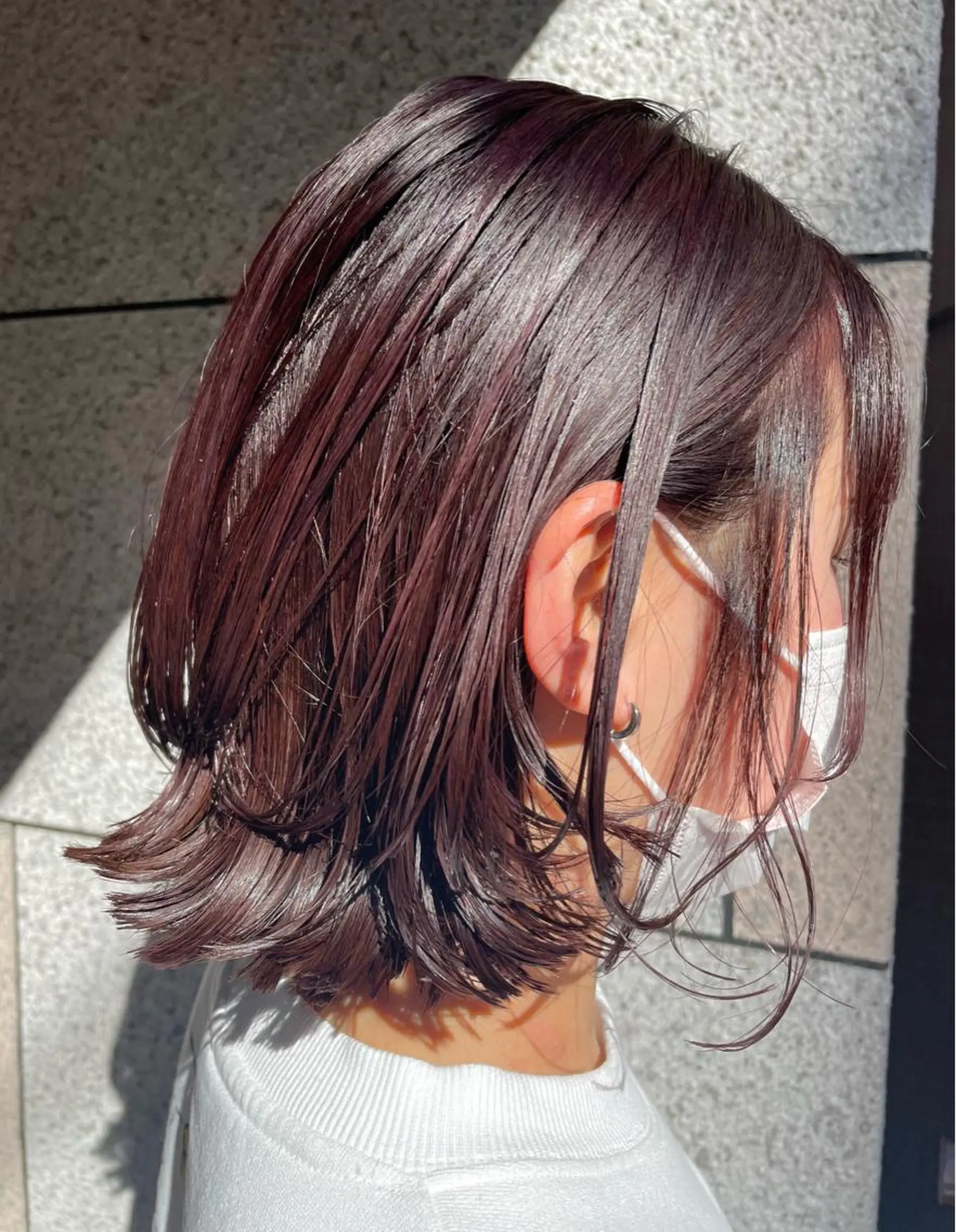ショート ハイライト レイヤーカット hair design BEER今泉店所属・尾崎 海璃のヘアスタイル