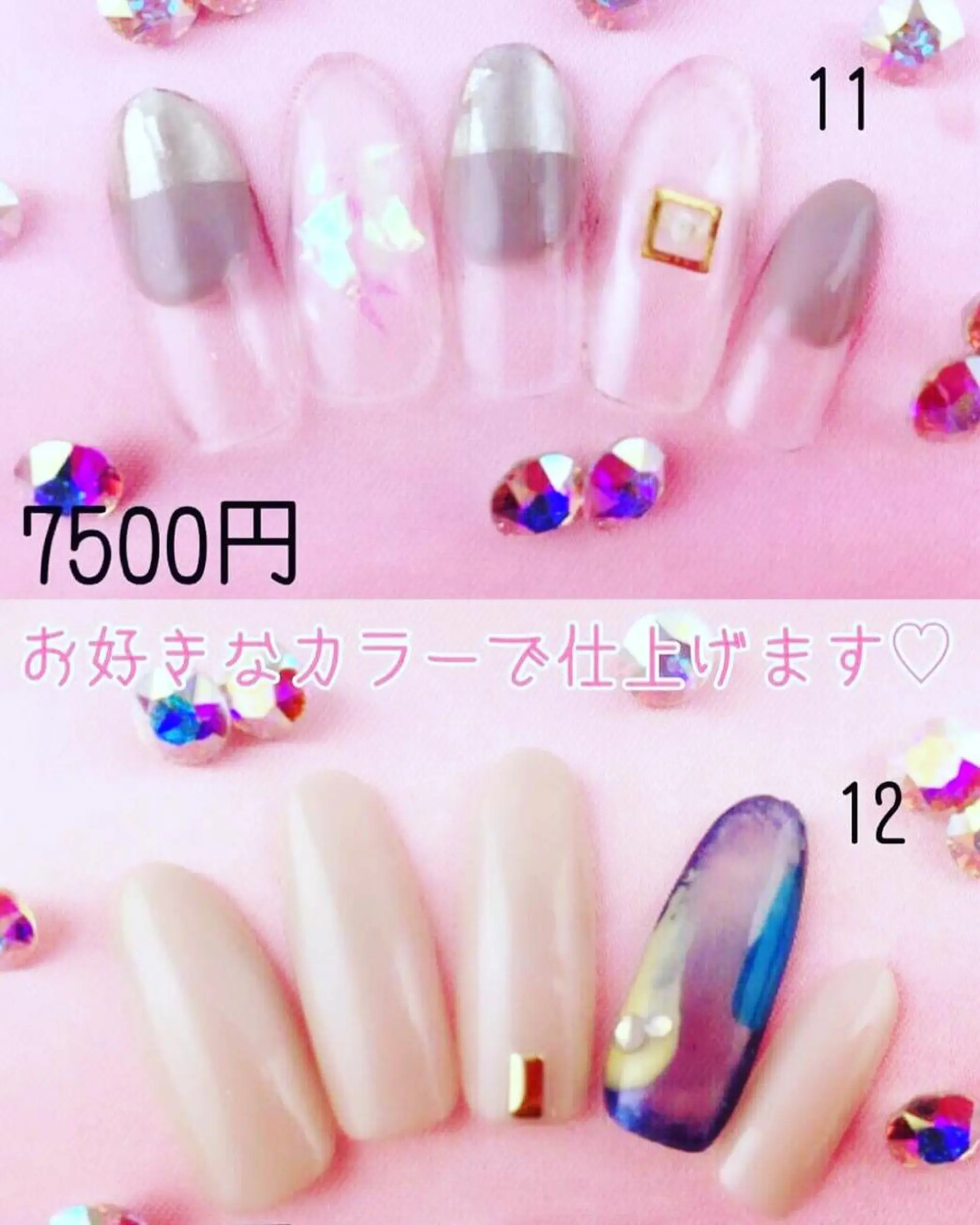 ネイル アートネイル フットネイル 卒業式 ミラーネイル 持ち込み NAILSGOGO shibuyaのネイルデザイン