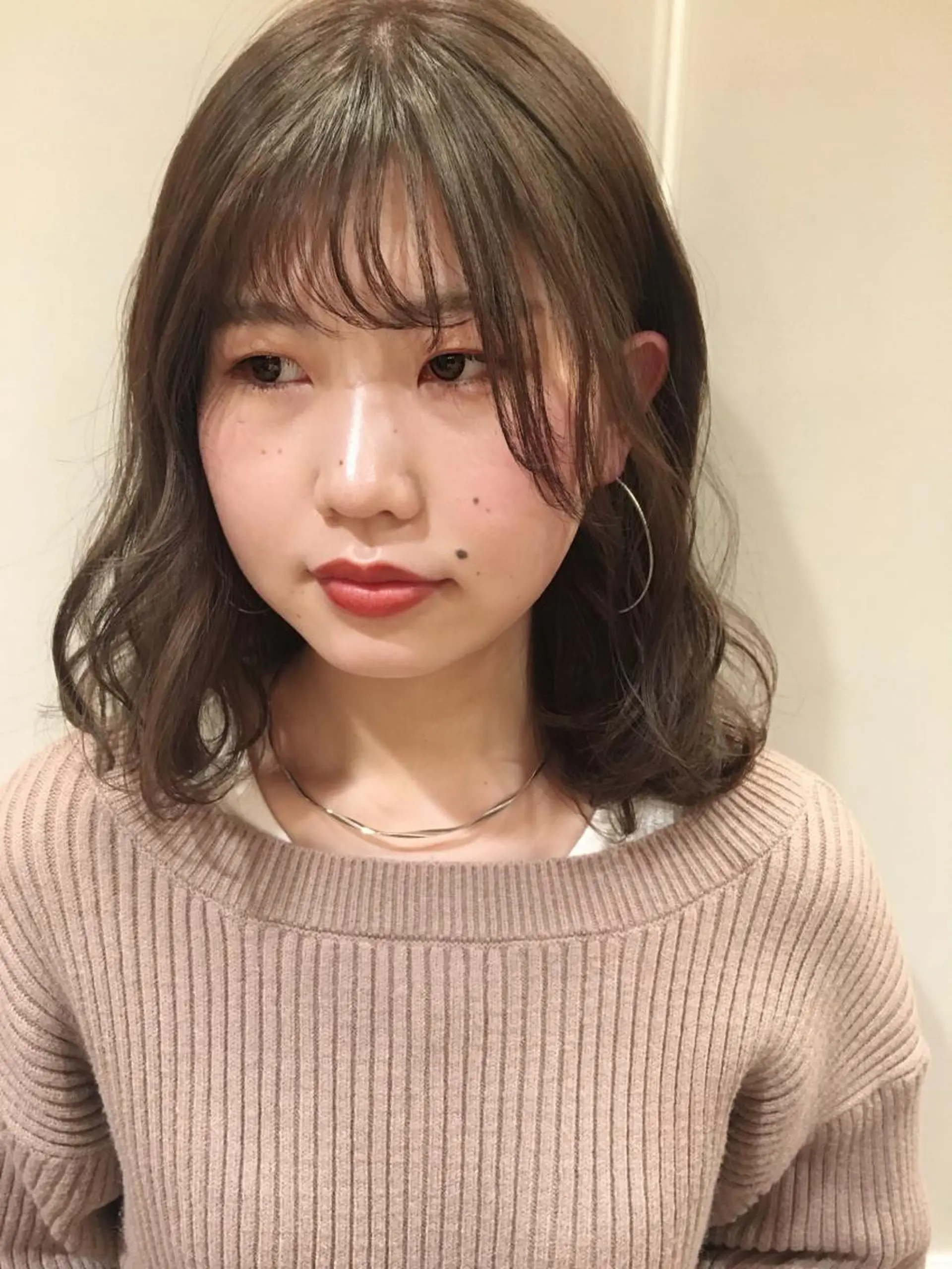 ミディアム ヘアカラー トリートメント la fith所属・rico_by ヘアとアイブロウのヘアスタイル