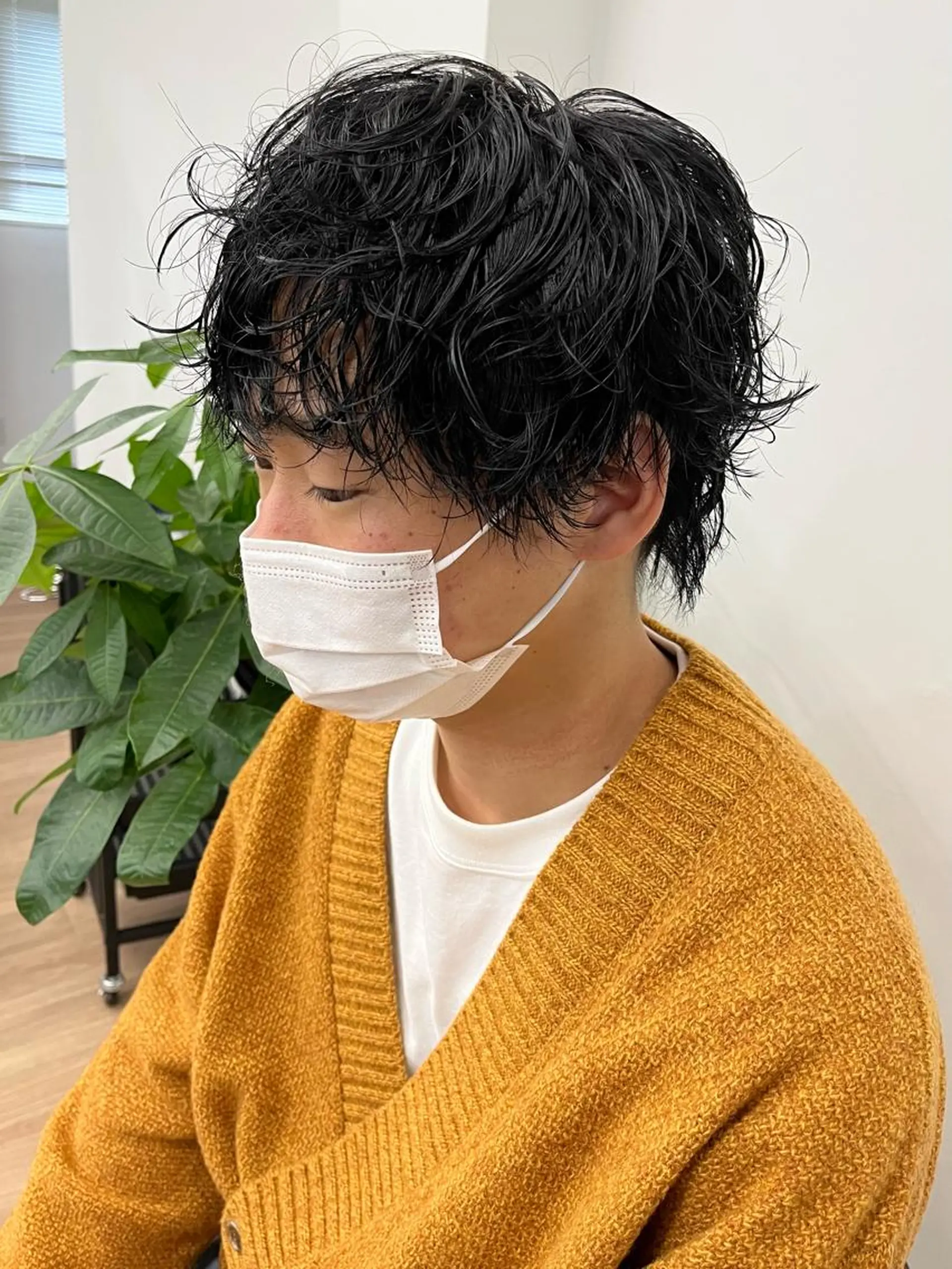 ショート カラー パーマ ヘアアレンジ メンズ ヘアカラー トリートメント 💎髪質改善特化💎 RUITOのヘアスタイル