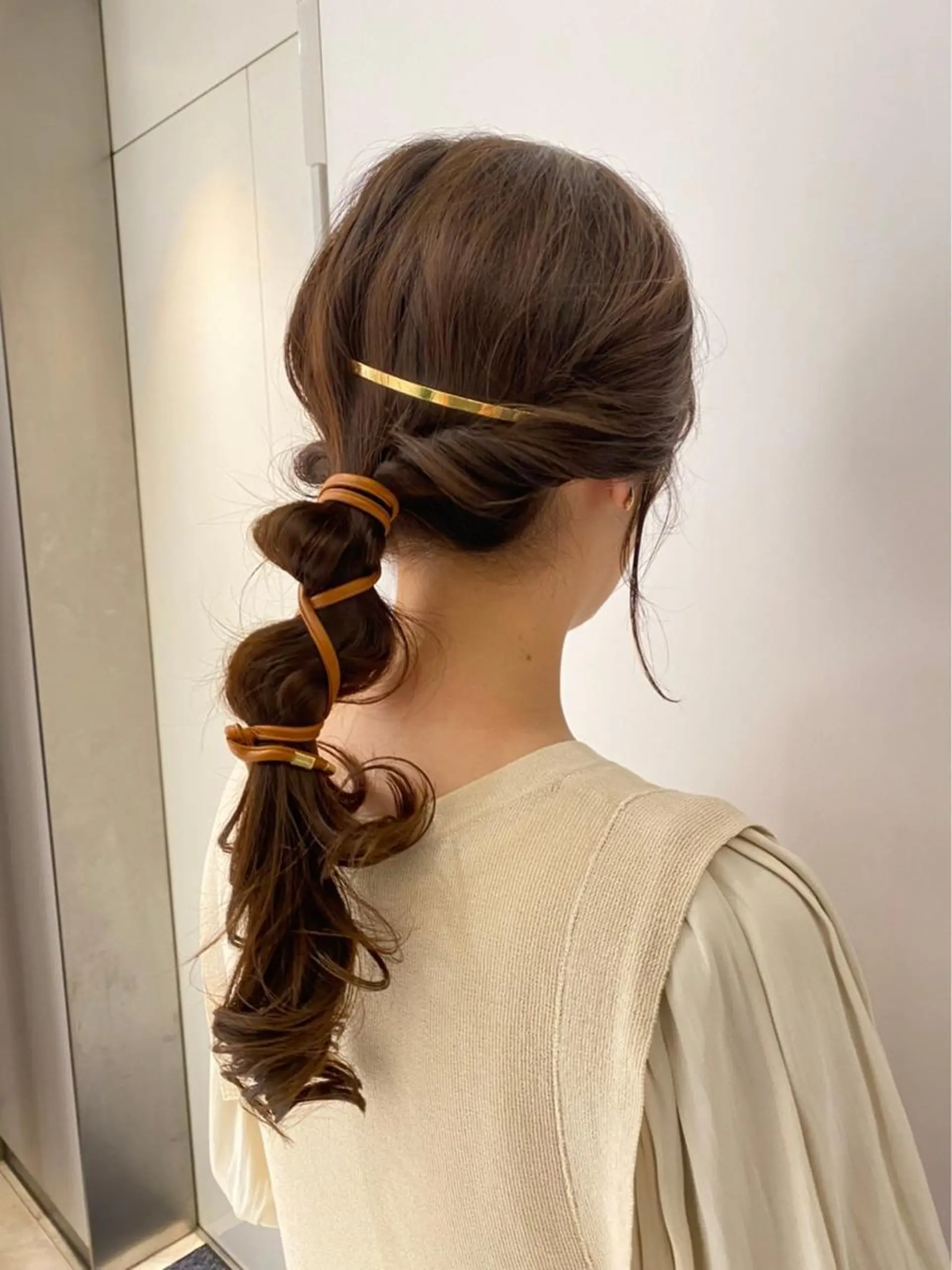 セミロング パーマ ❤️パーマ美容師✂︎ 井口美緒のヘアスタイル