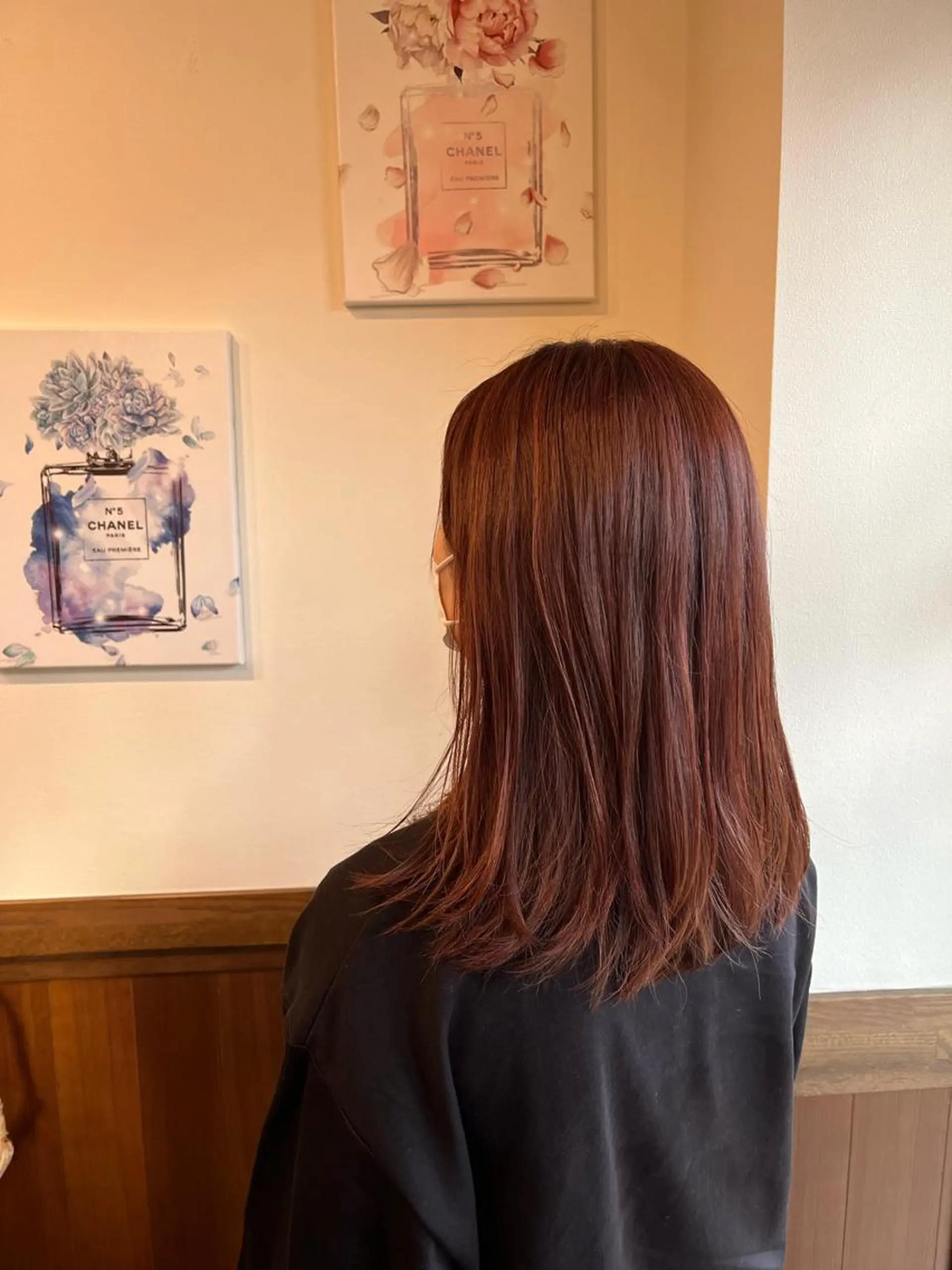 セミロング カット ヘアカラー reFREO所属・ダメージレスカラー 髪質改善reFREOのヘアスタイル