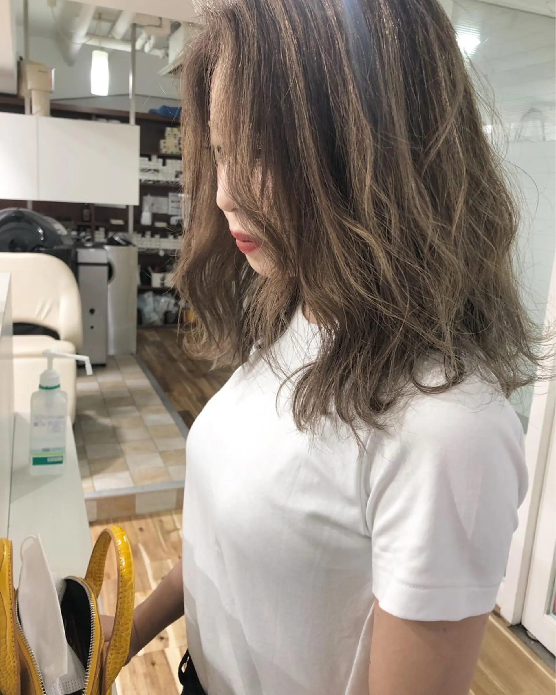 ミディアム カラー ヘアカラー トリートメント Tao所属・藤川 大智のヘアスタイル