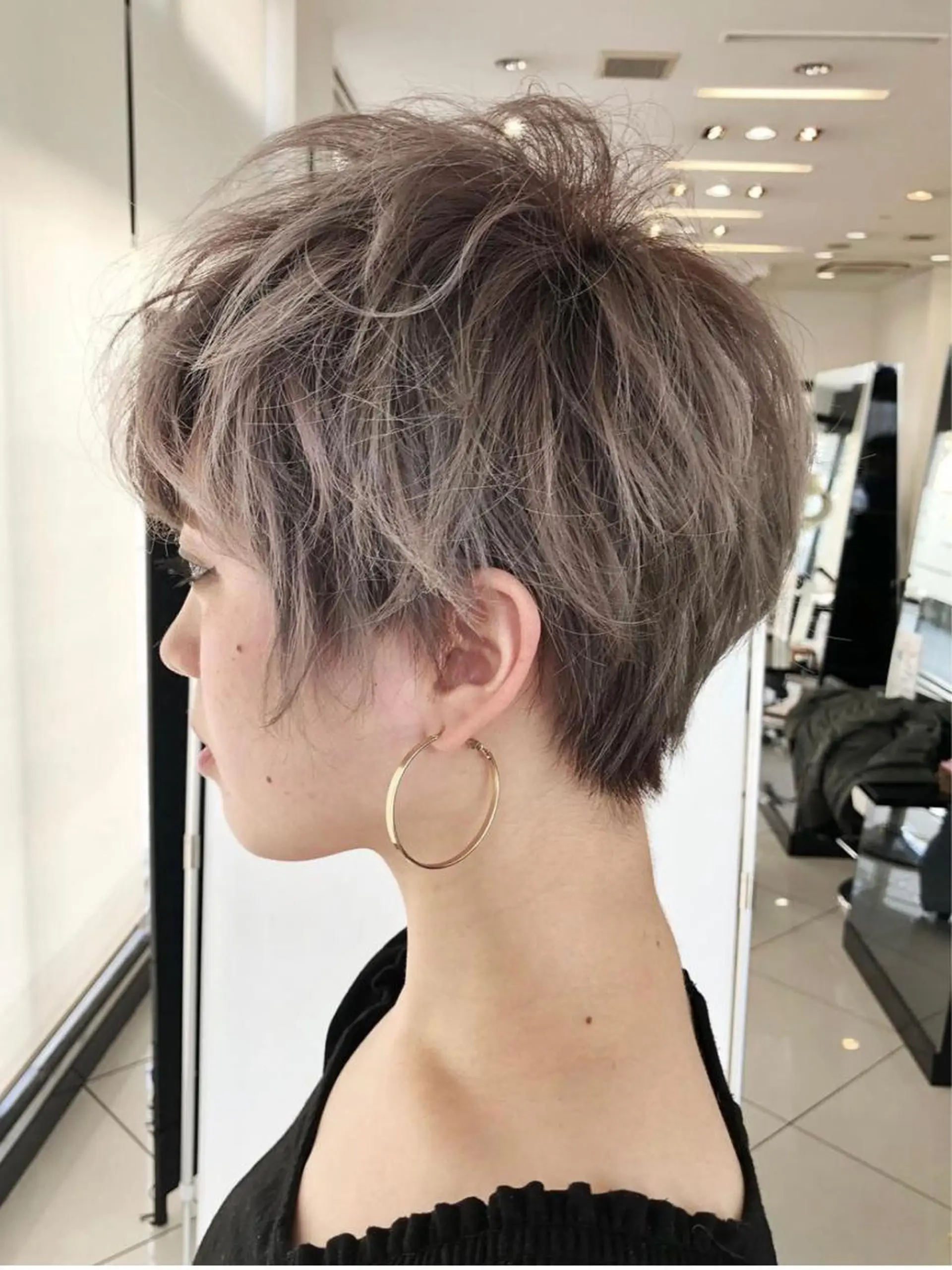 ショート Ash 亀戸店 岸田奈々👧🏻のヘアスタイル