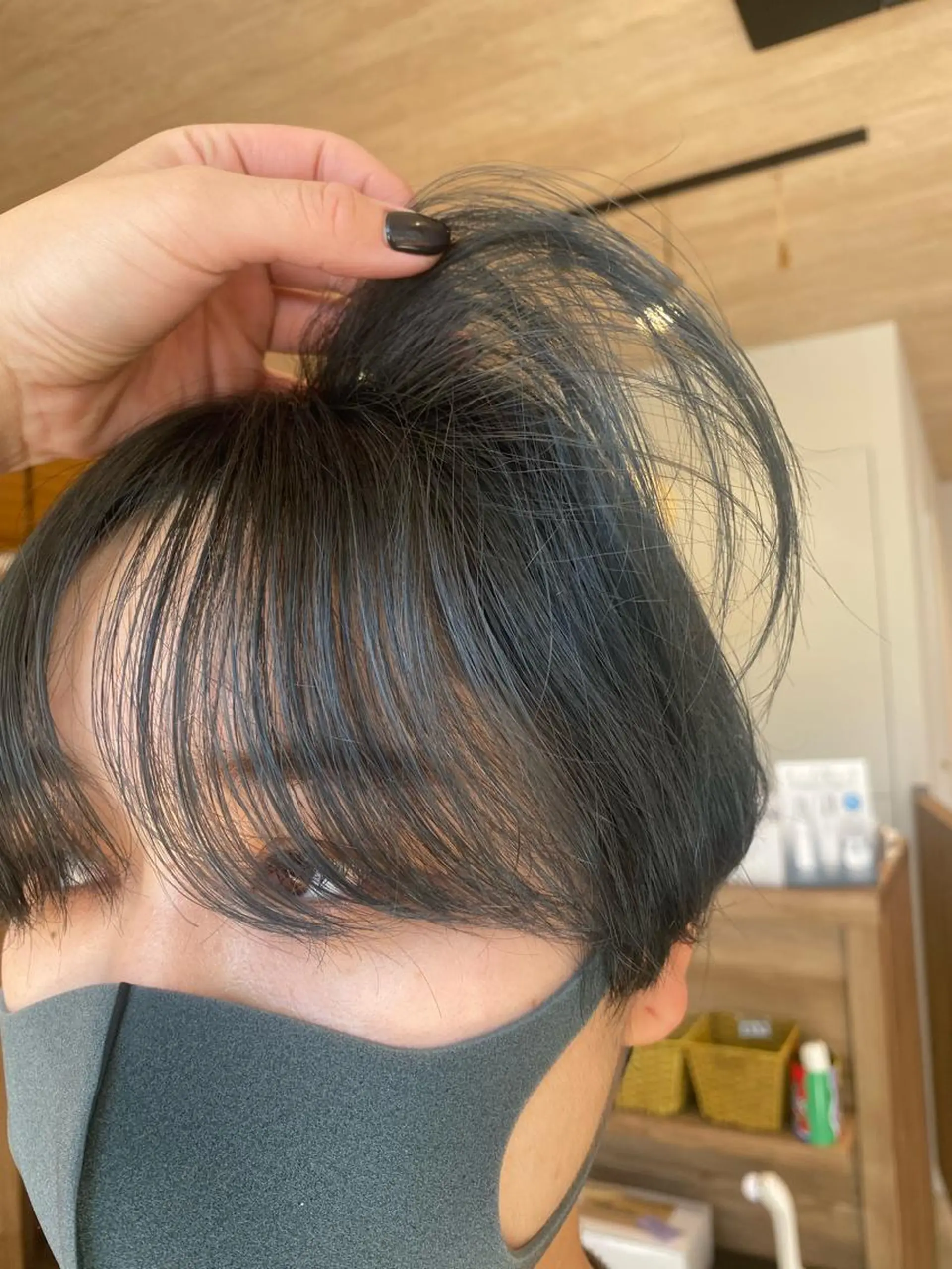 ショート カラー シルバー ヘアカラー トリートメント ヘッドスパ パーマ指名No1 /namiのヘアスタイル