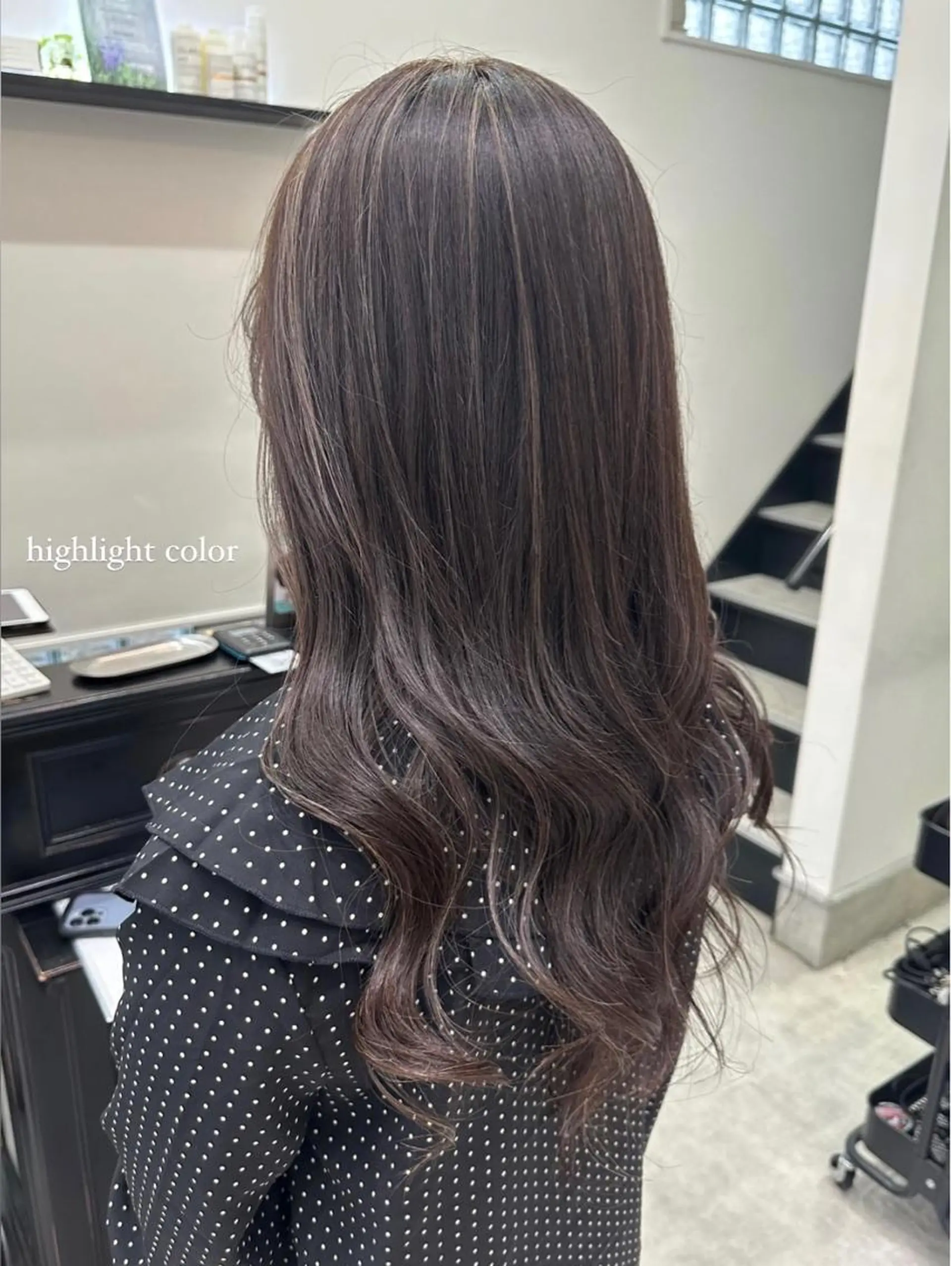 ロング カラー recipe 黒木 彩那のヘアスタイル