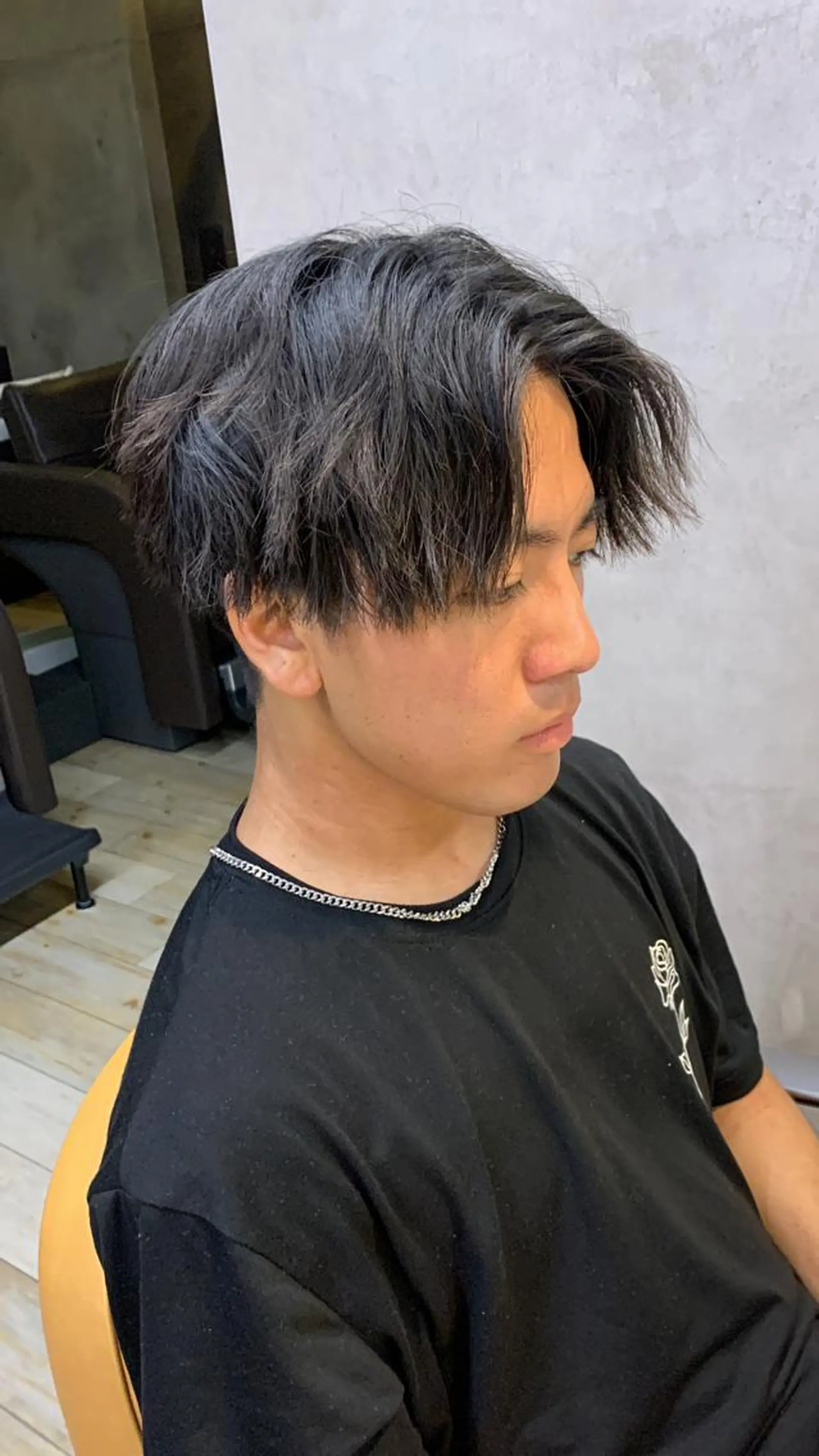 ショート カラー パーマ メンズ カット ヘアカラー メンズ指名NO.1/ マッシュ/パーマのヘアスタイル