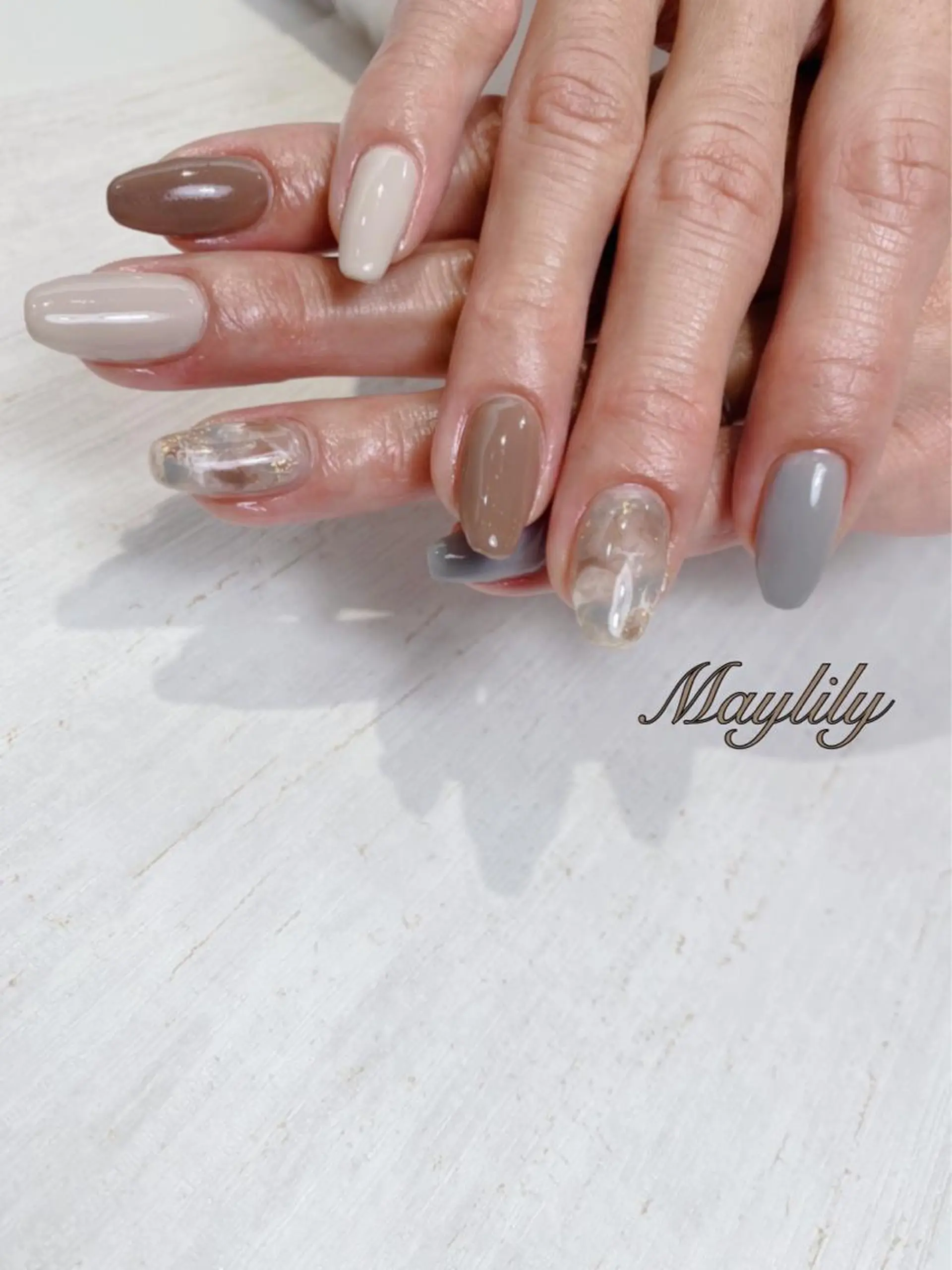 ネイル Nail care salon Maylily所属・Nail salon Maylilyのネイルデザイン