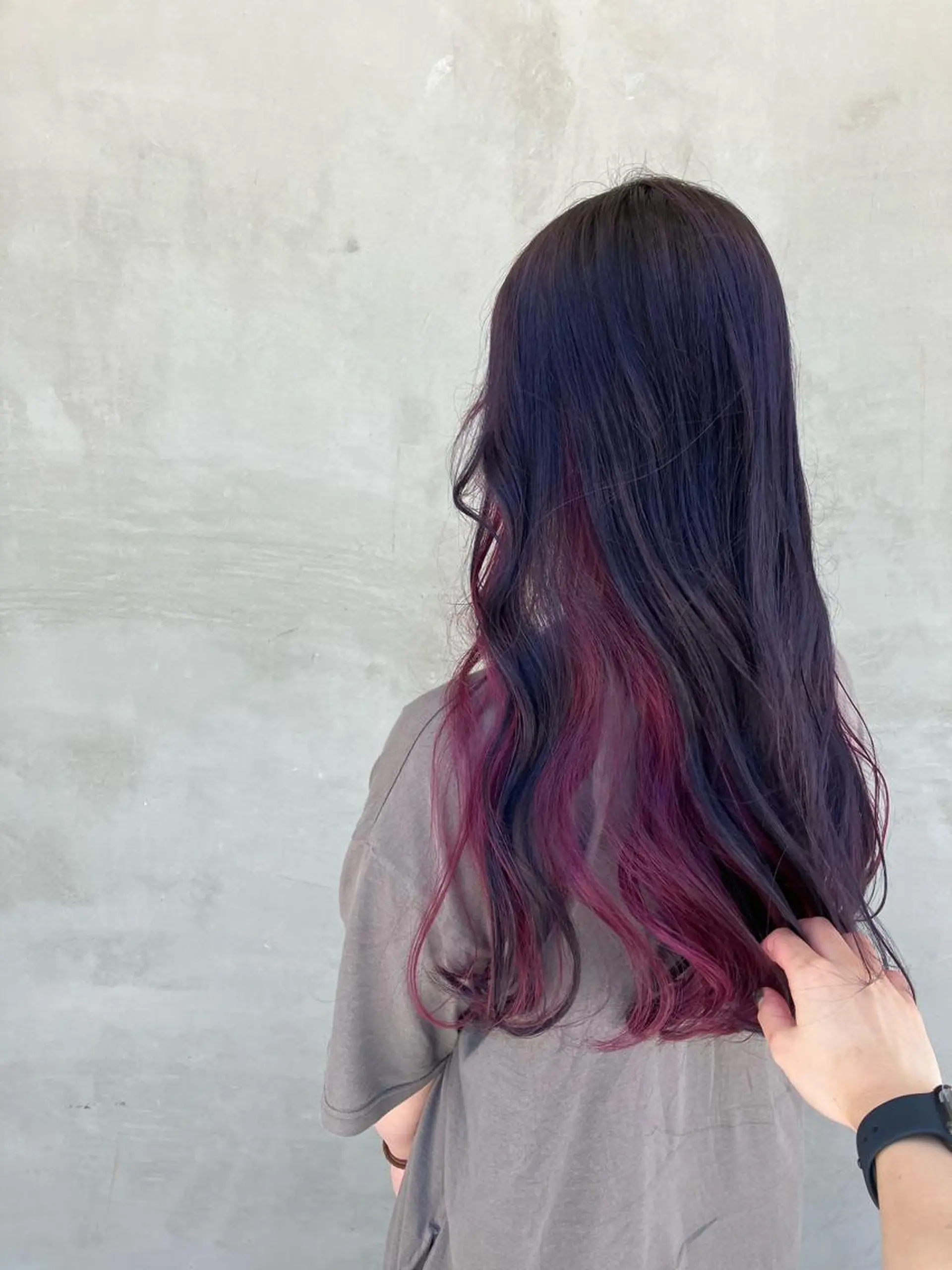 ロング ヘアカラー トリートメント 【GUK】 🦋RIN🦋のヘアスタイル