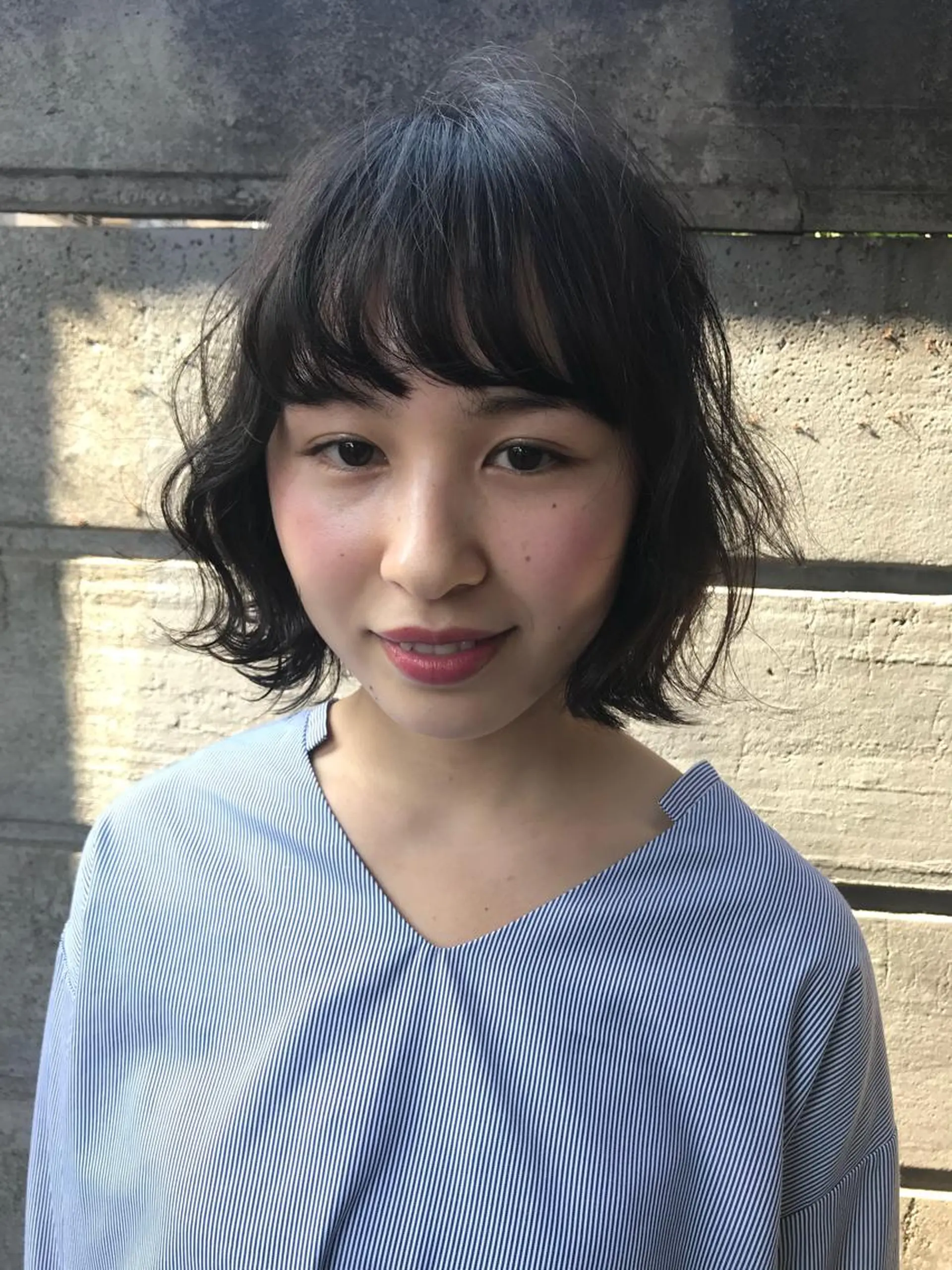 ショート カラー 切りっぱなしボブ イルミナカラー ボブ yoyo所属・ショートカット🍃 髪質改善✨岡元瑞貴のヘアスタイル