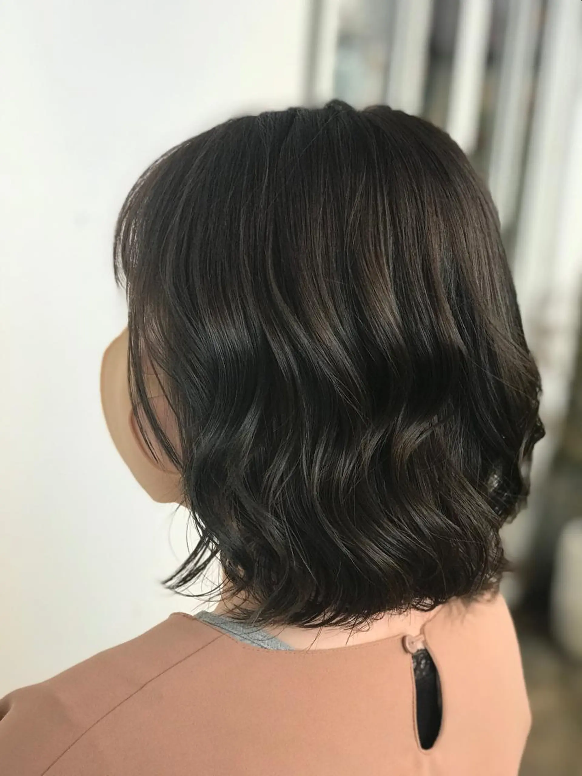 ミディアム 下條 真のヘアスタイル