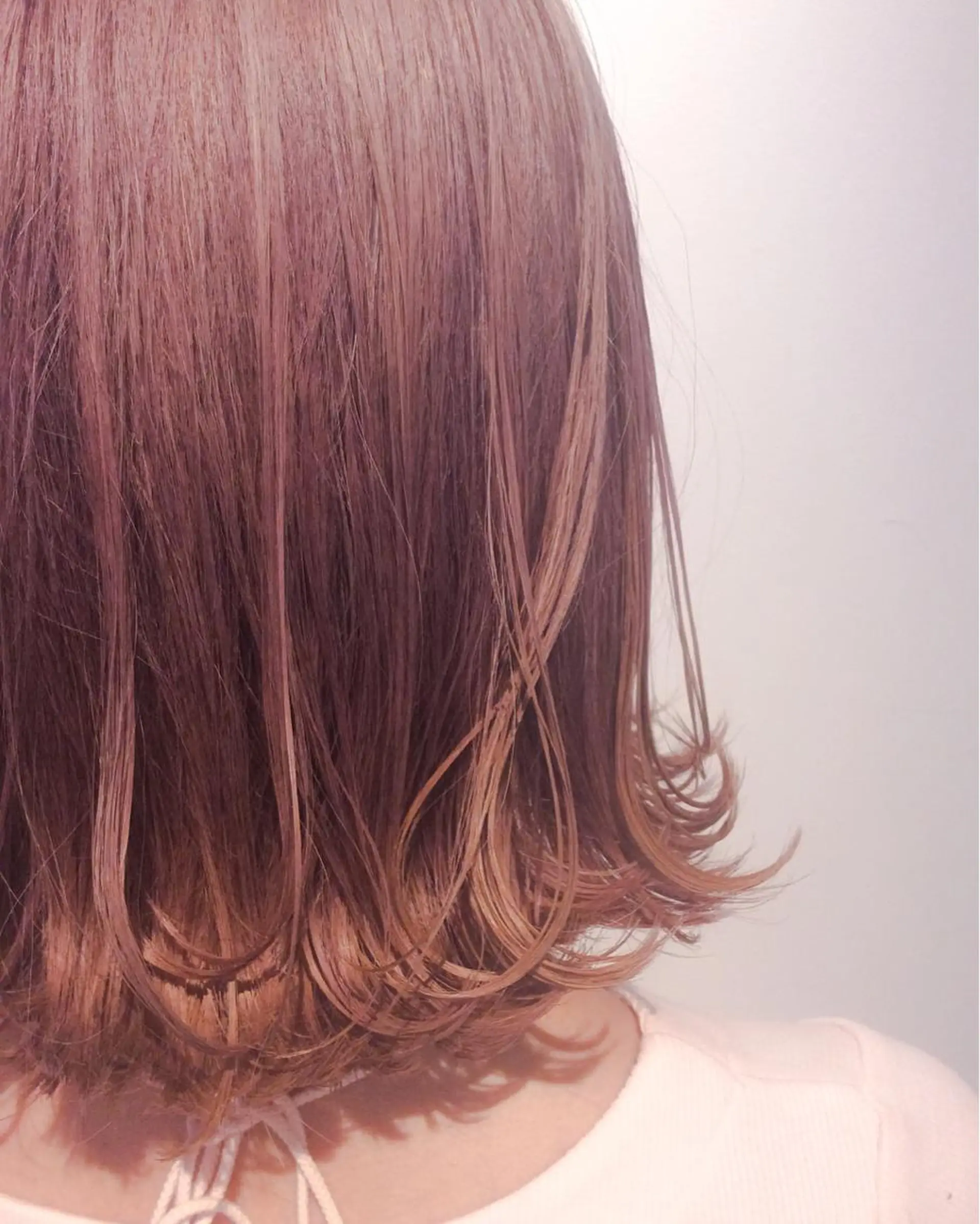 ミディアム カラー 堀江/心斎橋/西大橋 四ツ橋【Vers】のヘアスタイル