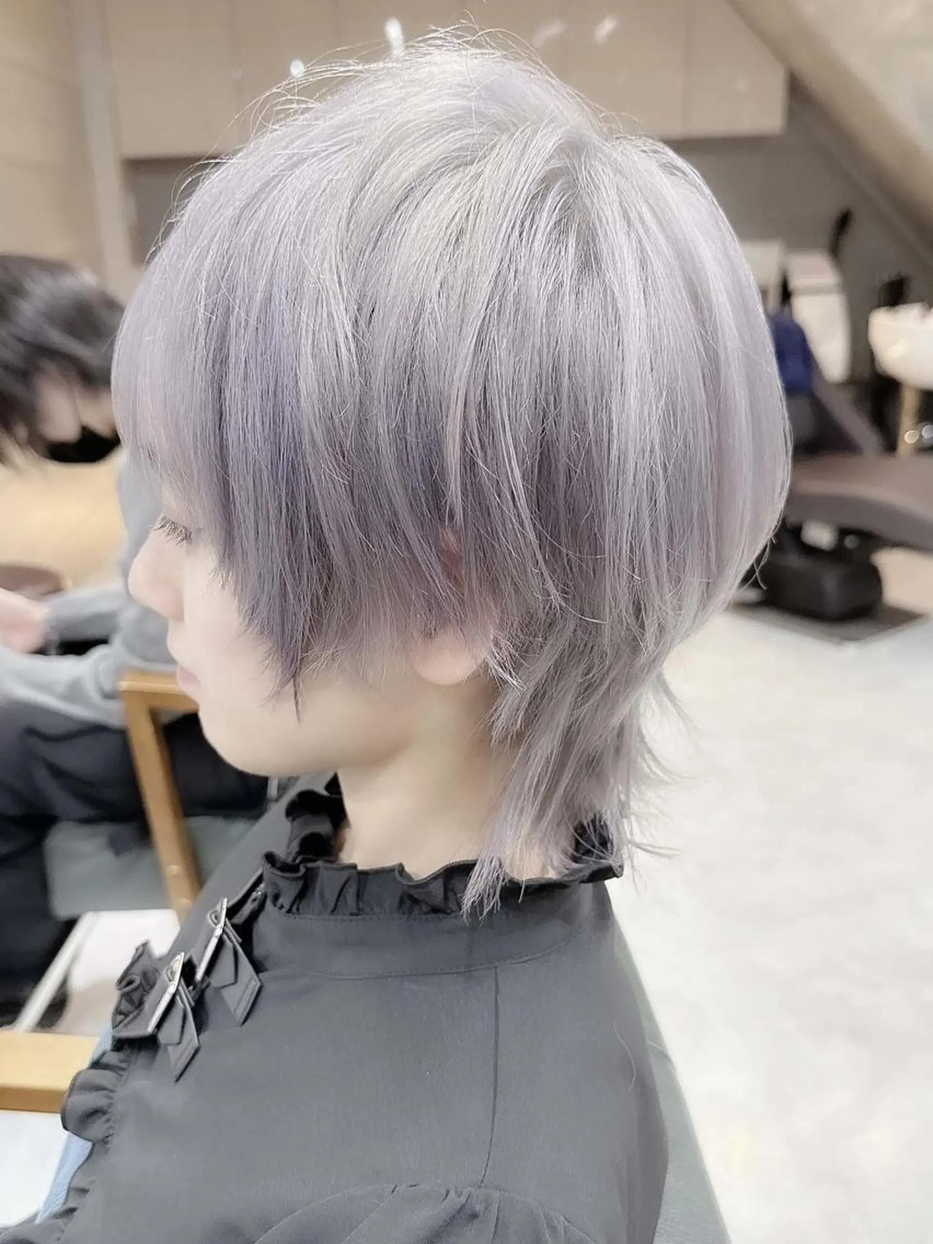 ショート カラー ヘアアレンジ メンズ メンズブリーチ メンズ韓国風 韓国マッシュ マッシュ ツーブロック 𝐑𝐈𝐍𝐊𝐀 🐷🖤のヘアスタイル