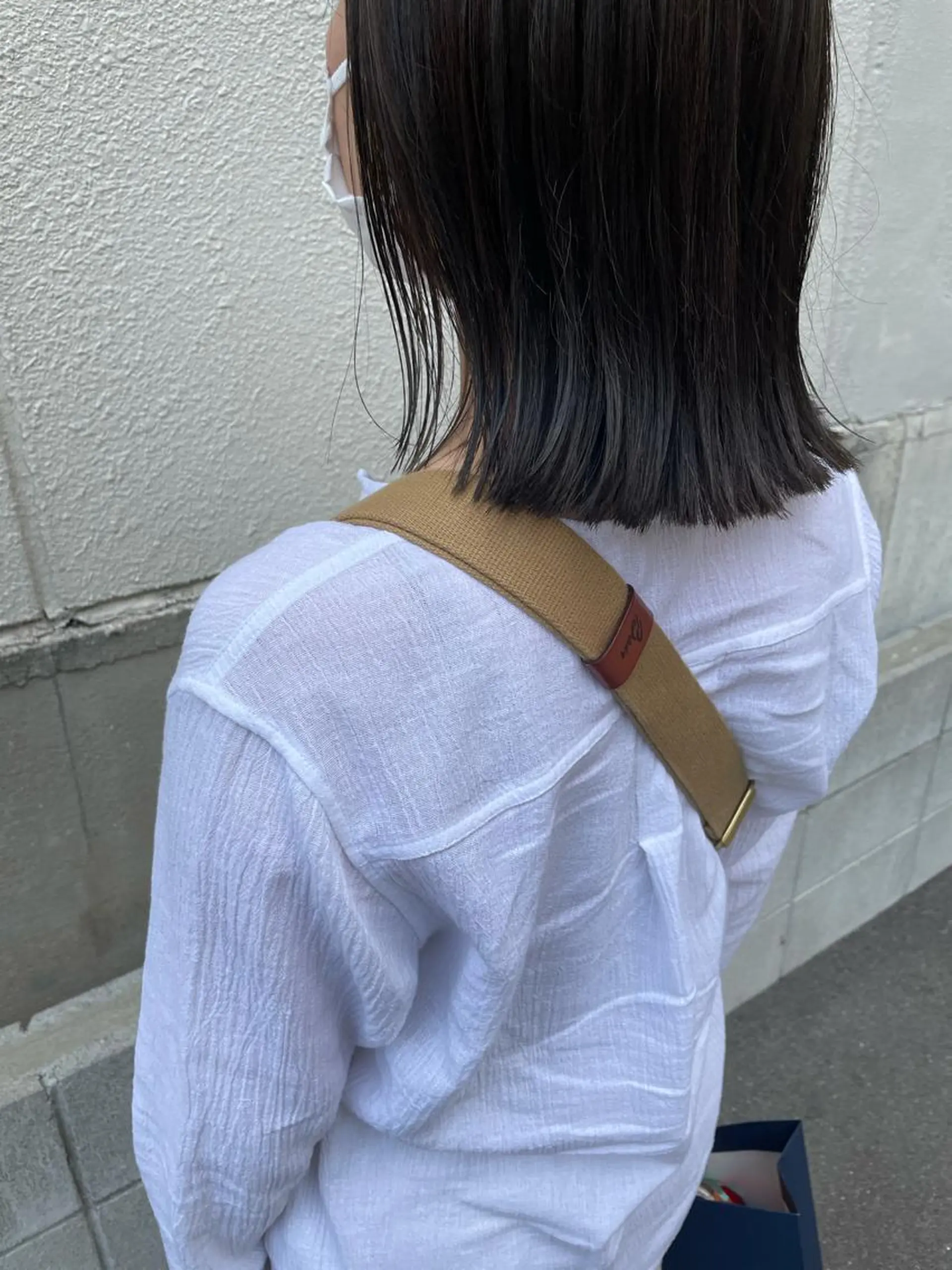 セミロング カット ヘアカラー トリートメント さの あやねのヘアスタイル