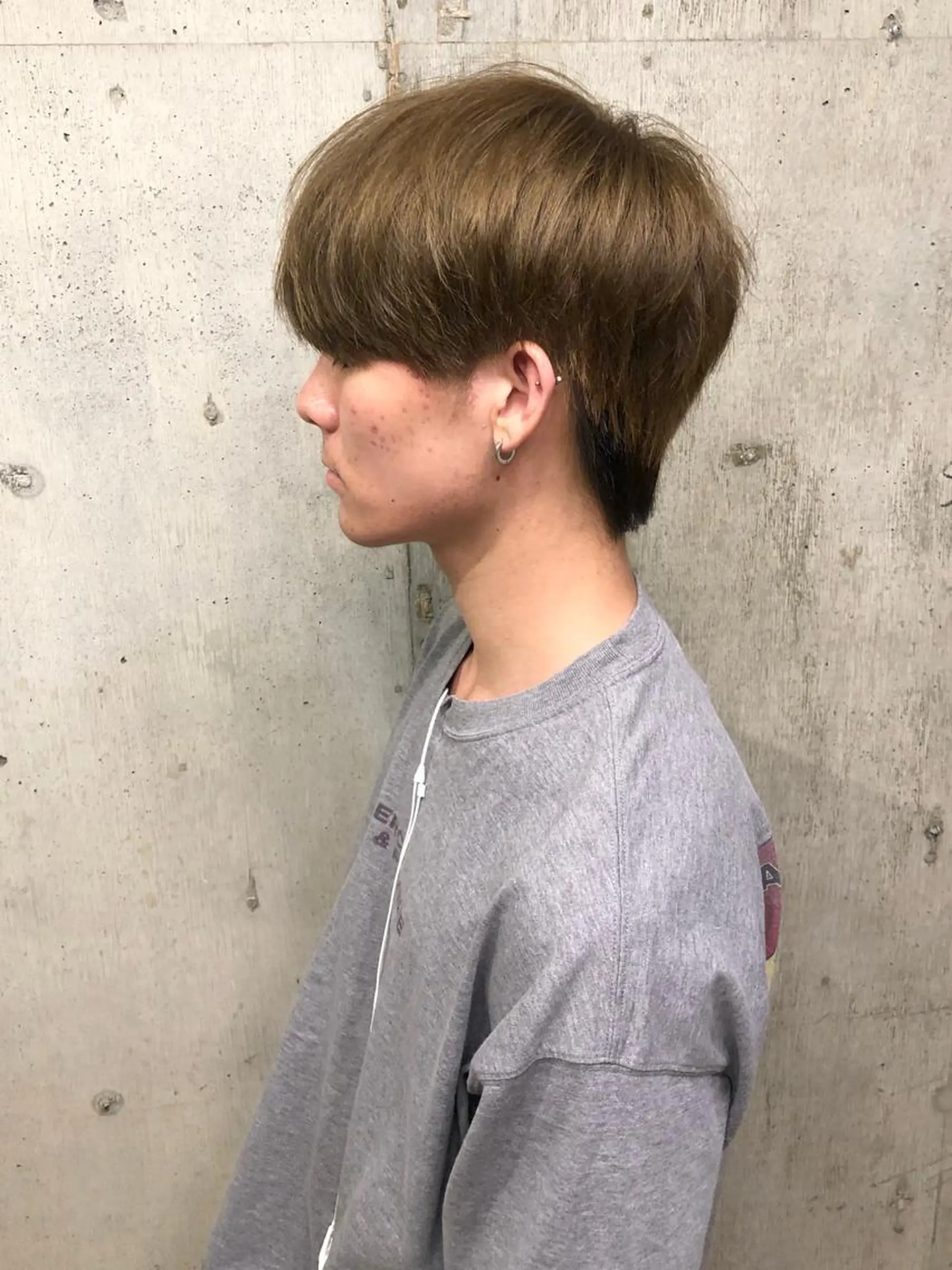 メンズ 刈り上げ カット ヘアカラー STRINGS 下北沢所属・【メンズ特化】 金子諒磨のヘアスタイル