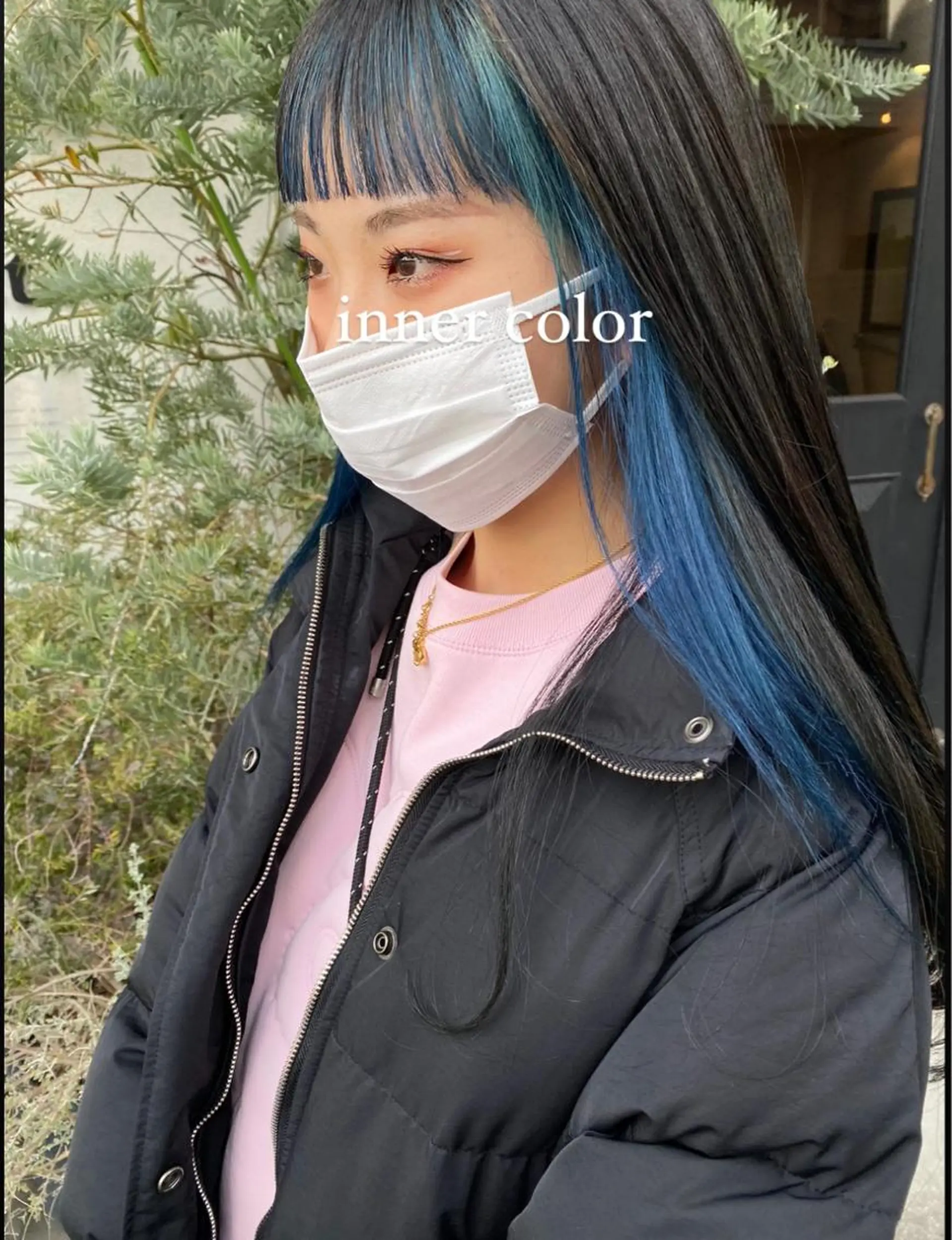 ロング 藤井 美歩/赤髪のヘアスタイル