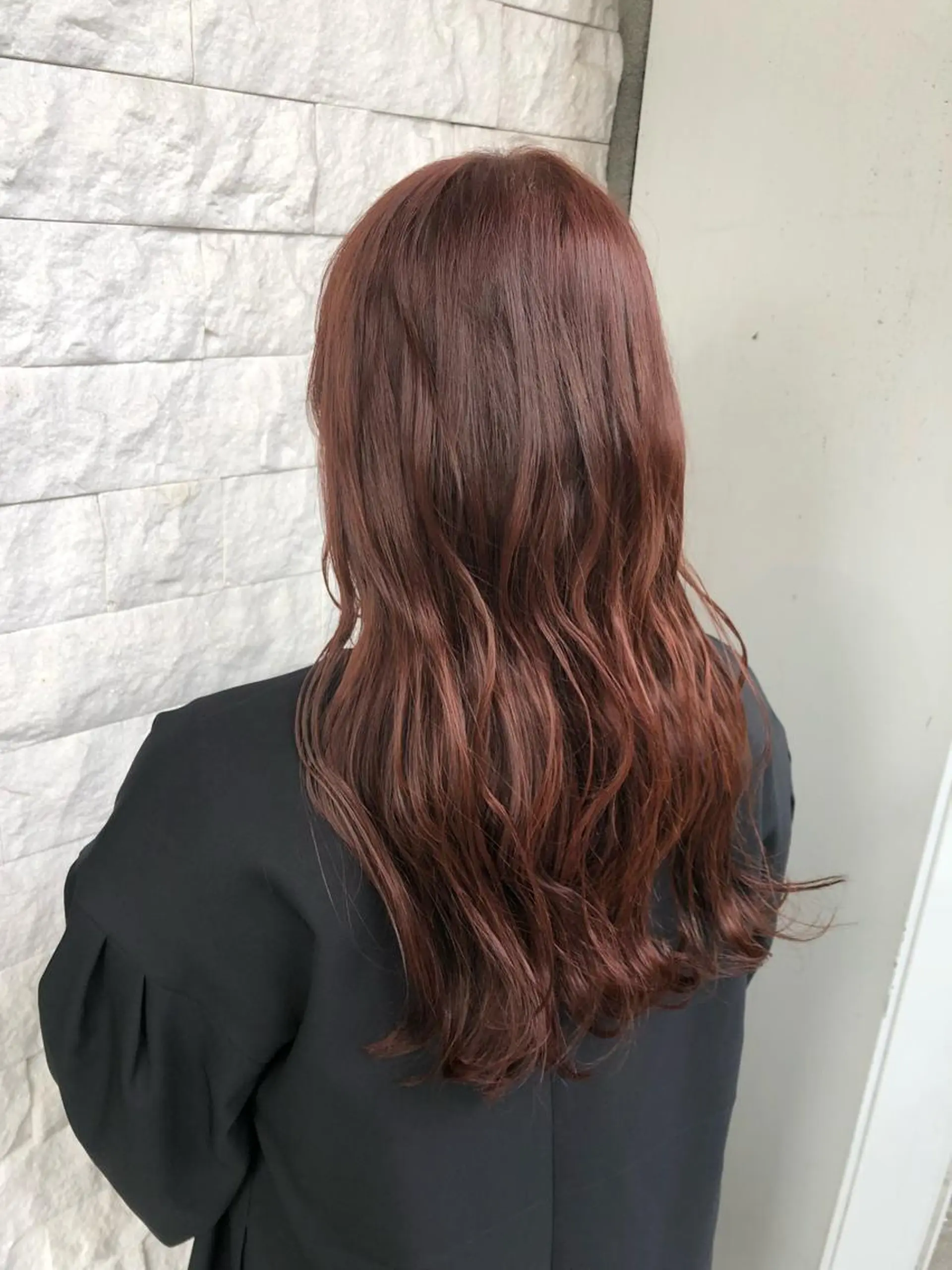 ロング カラー オーガニックカラー ムトウセイマ/艶髪 /艶ケアWブリーチのヘアスタイル