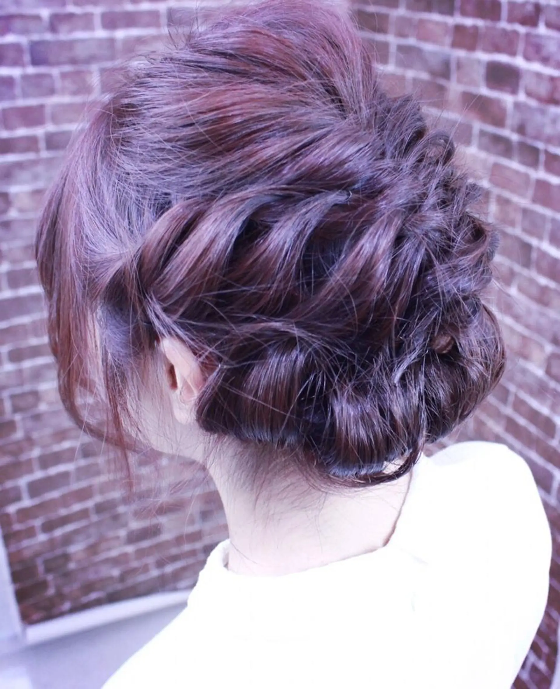 ミディアム ヘアアレンジ 伊藤 裕貴のヘアスタイル