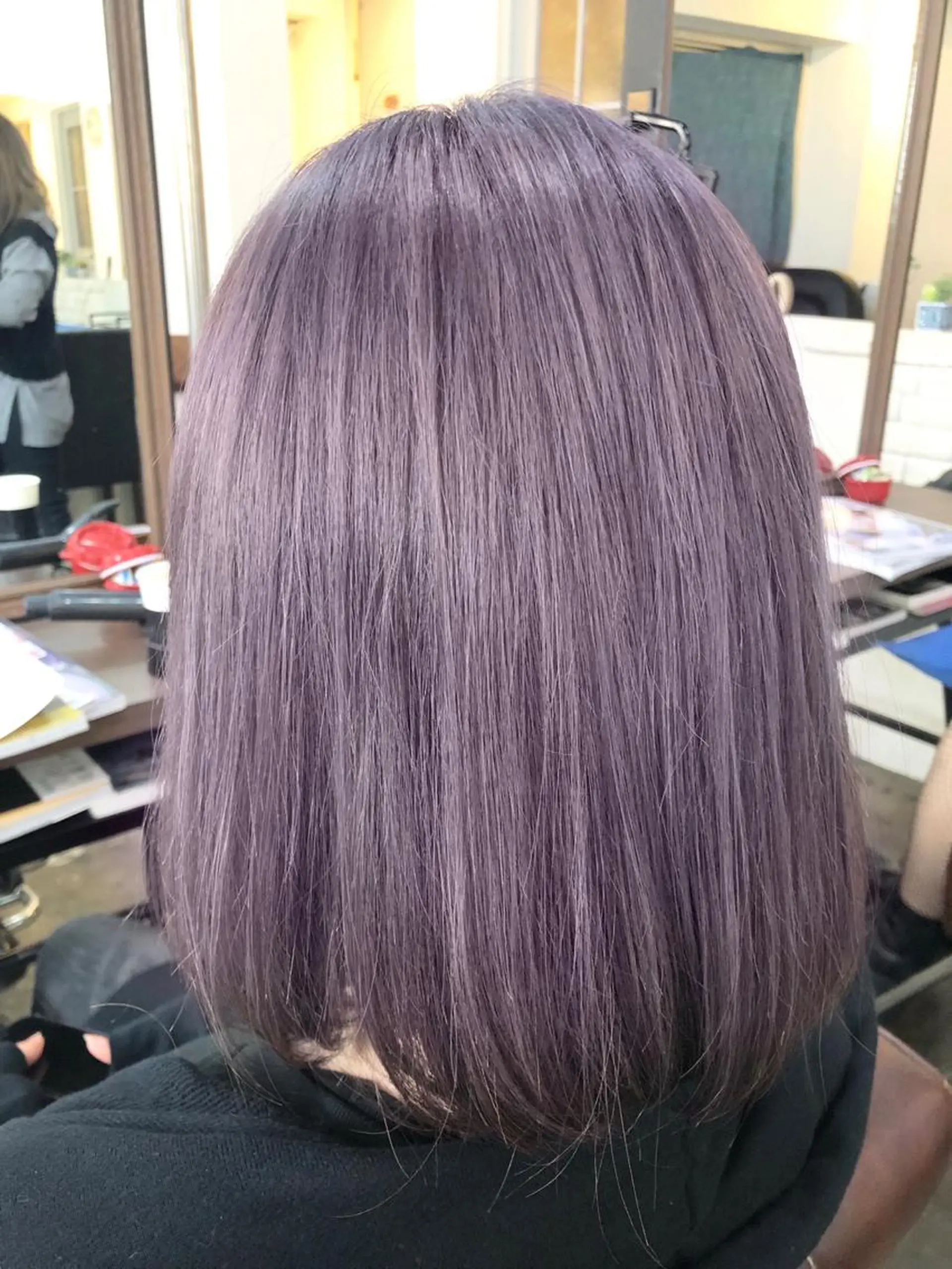 ミディアム カラー 【艶髪×韓国風】 毛流れ職人 RYOのヘアスタイル