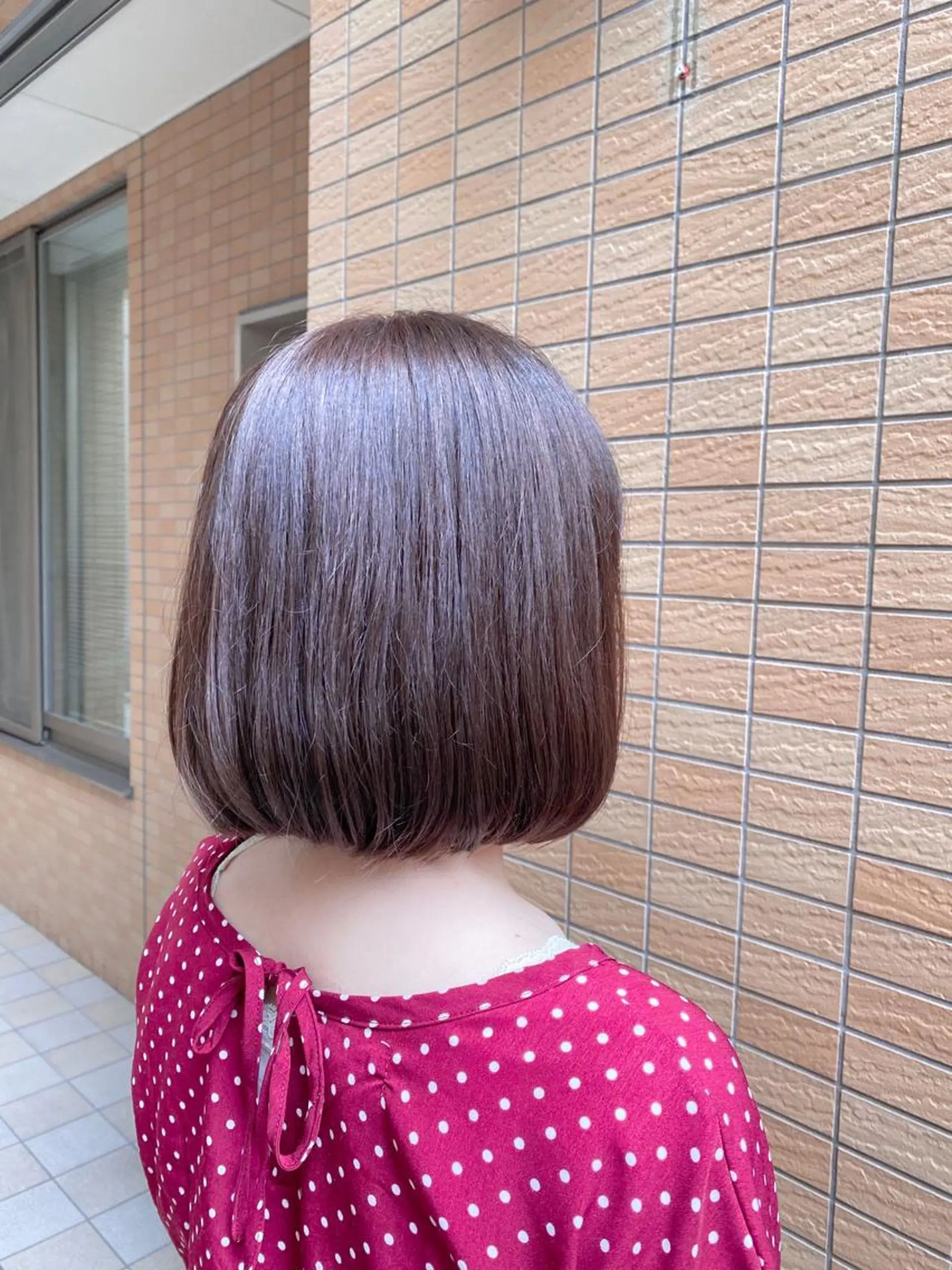 ミディアム カラー 髪質改善 ヒデのヘアスタイル