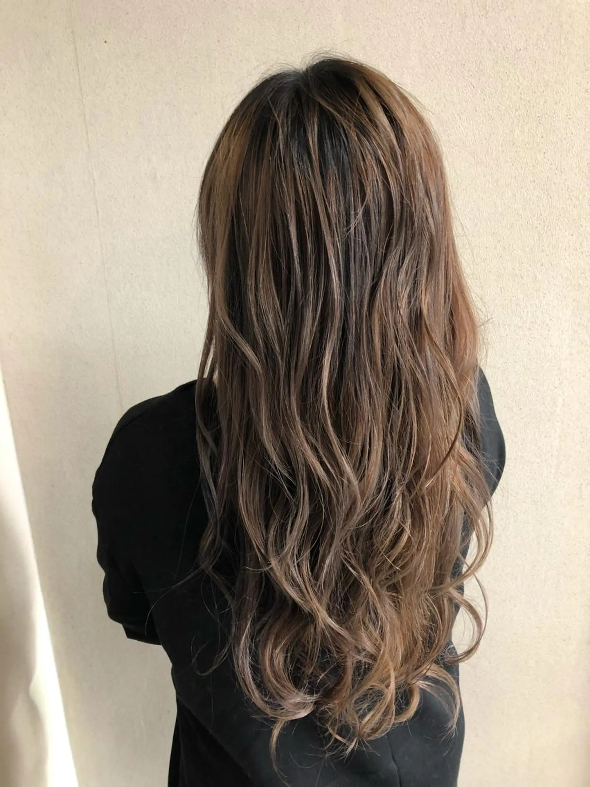 ロング カラー ケアブリーチ /髪質 改善/古橋圭史郎のヘアスタイル