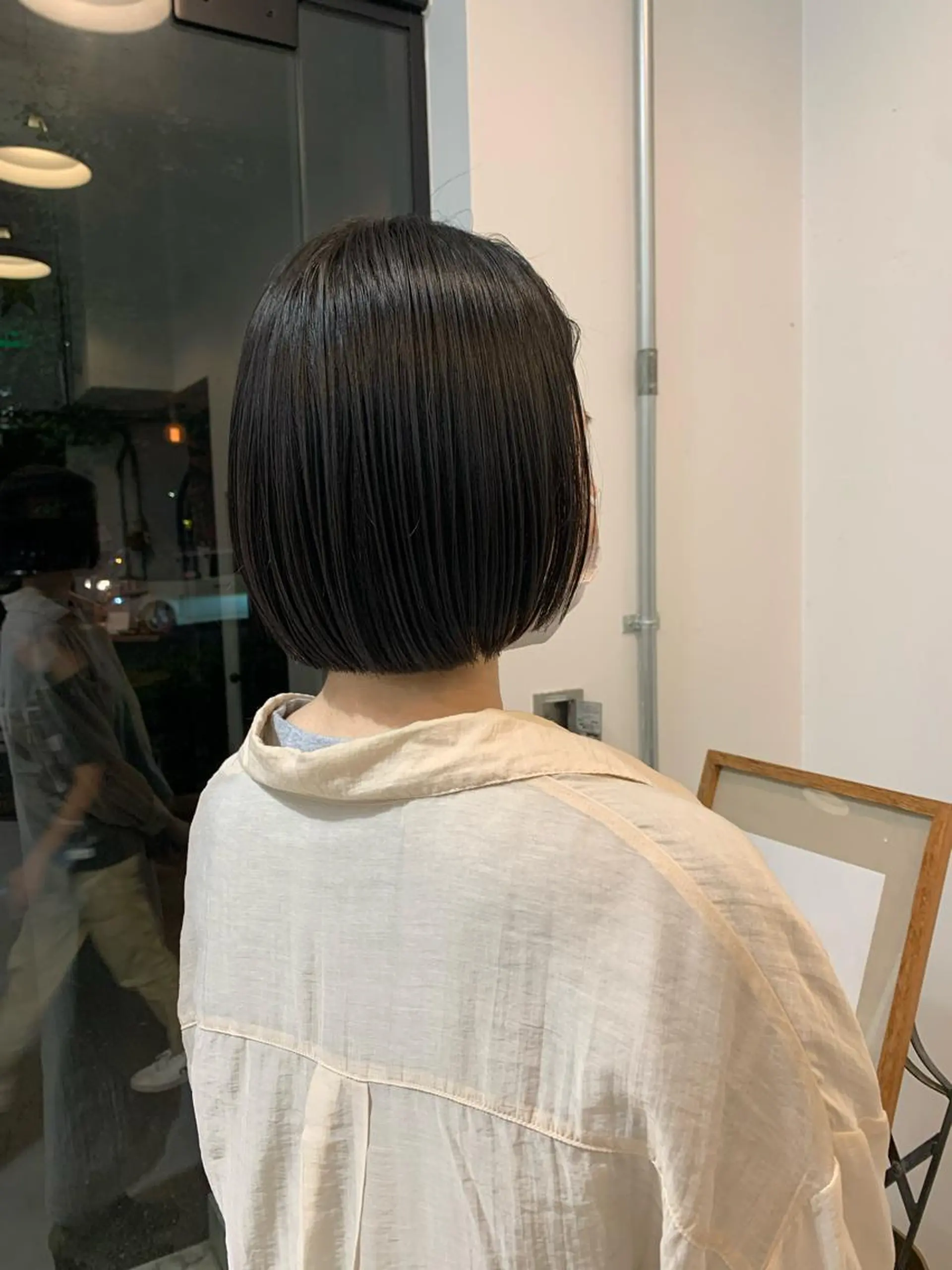 ショート ボブ yupi🐈‍⬛ レイヤー/パーマのヘアスタイル