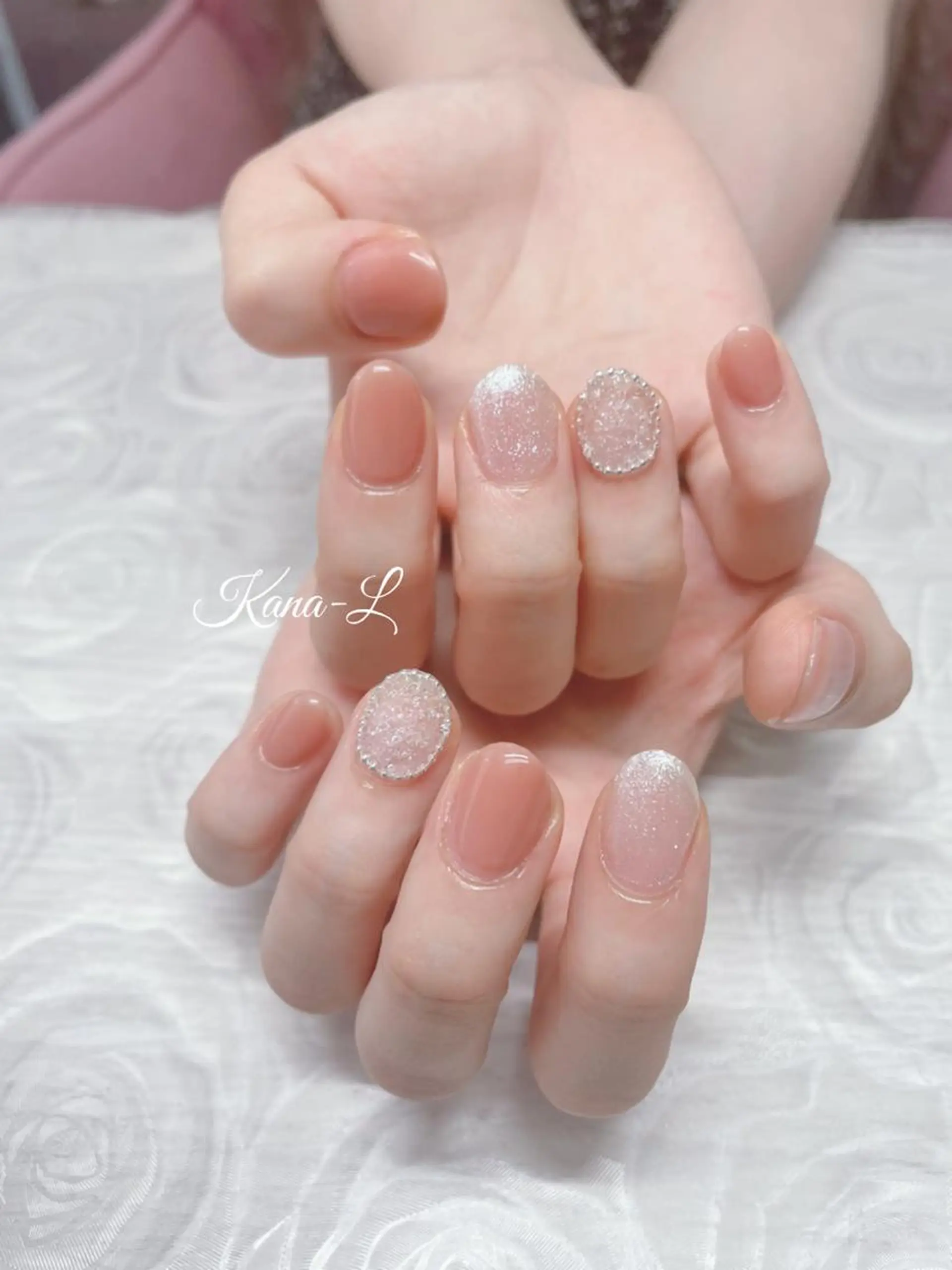 カラー ネイル 韓国ネイル 芦辺 香奈のネイルデザイン