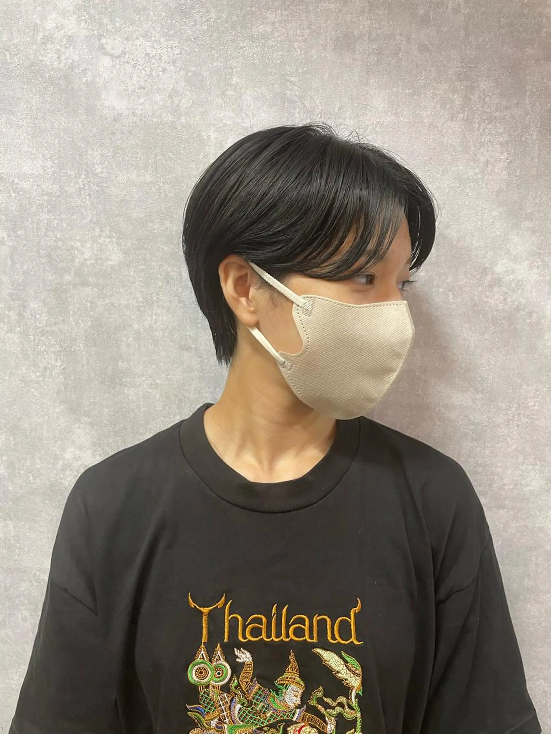 ショート 切りっぱなしボブ ショートボブ ハンサムショート 丸みショート アッシュ カット トリートメント C’LD hair  produce /シールドヘア所属・モテ髪/ボブ/ショー ト/アダチフウトのヘアスタイル