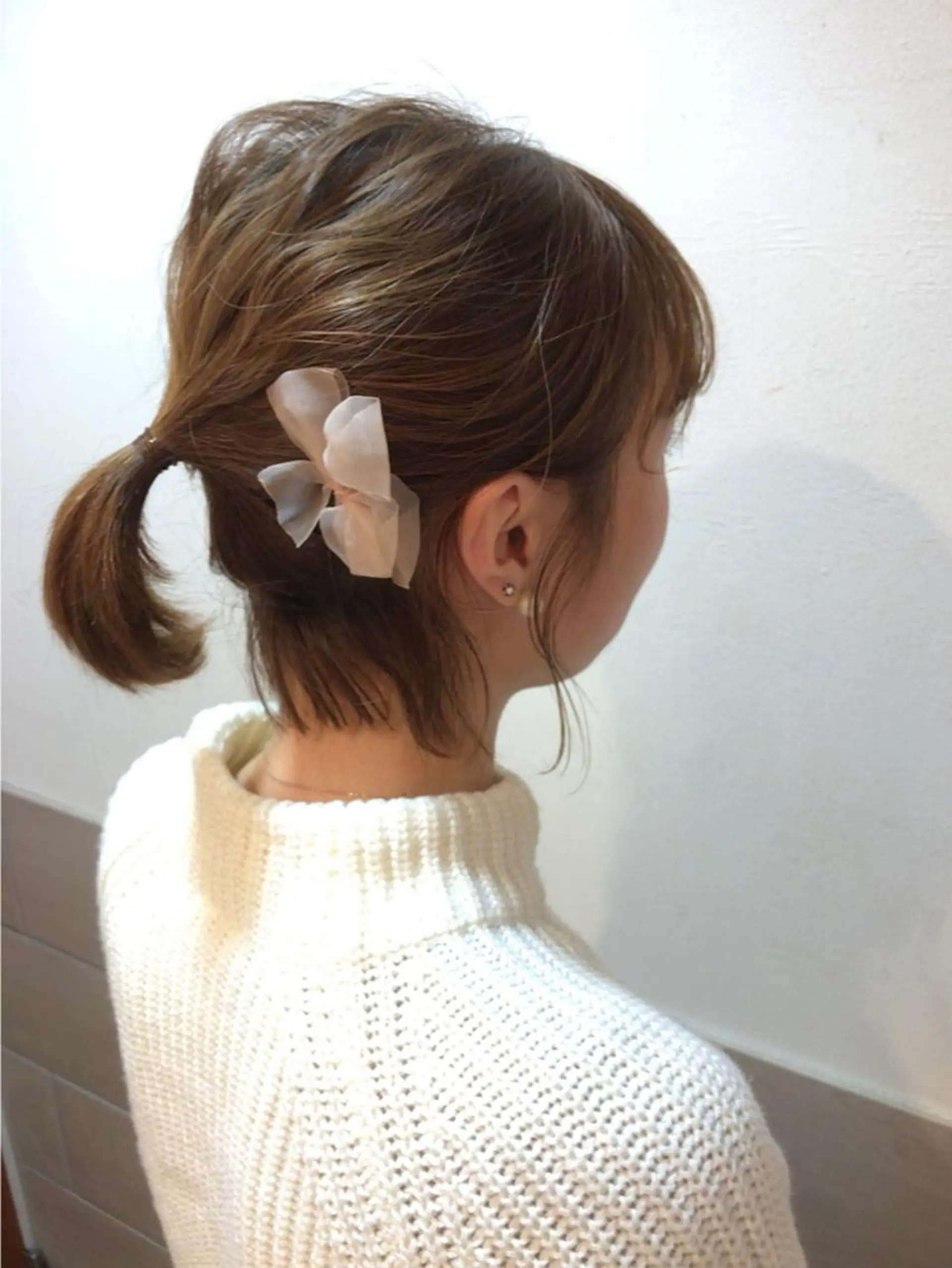 ショート ヘアアレンジ アッシュ 簡単アレンジ 山下 直人のヘアスタイル