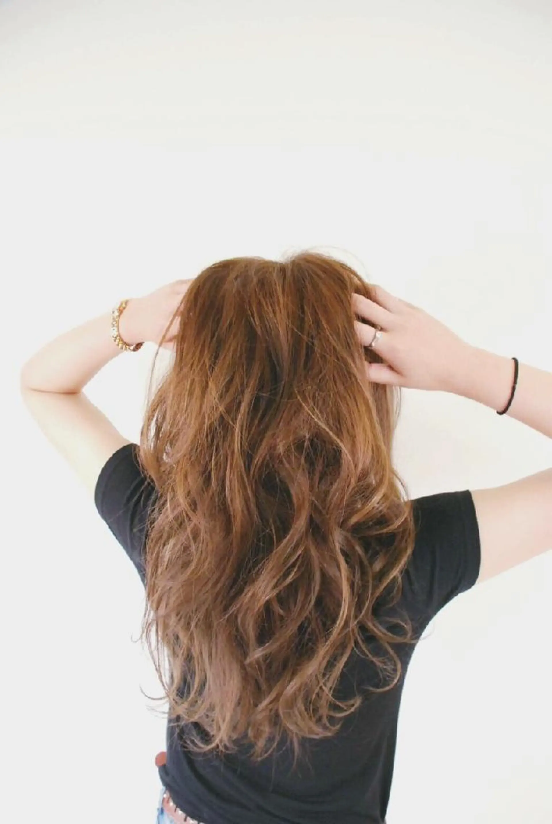 ロング カット トリートメント ヘッドスパ 🇰🇷透明感×ハイ トーン🌟tomoのヘアスタイル