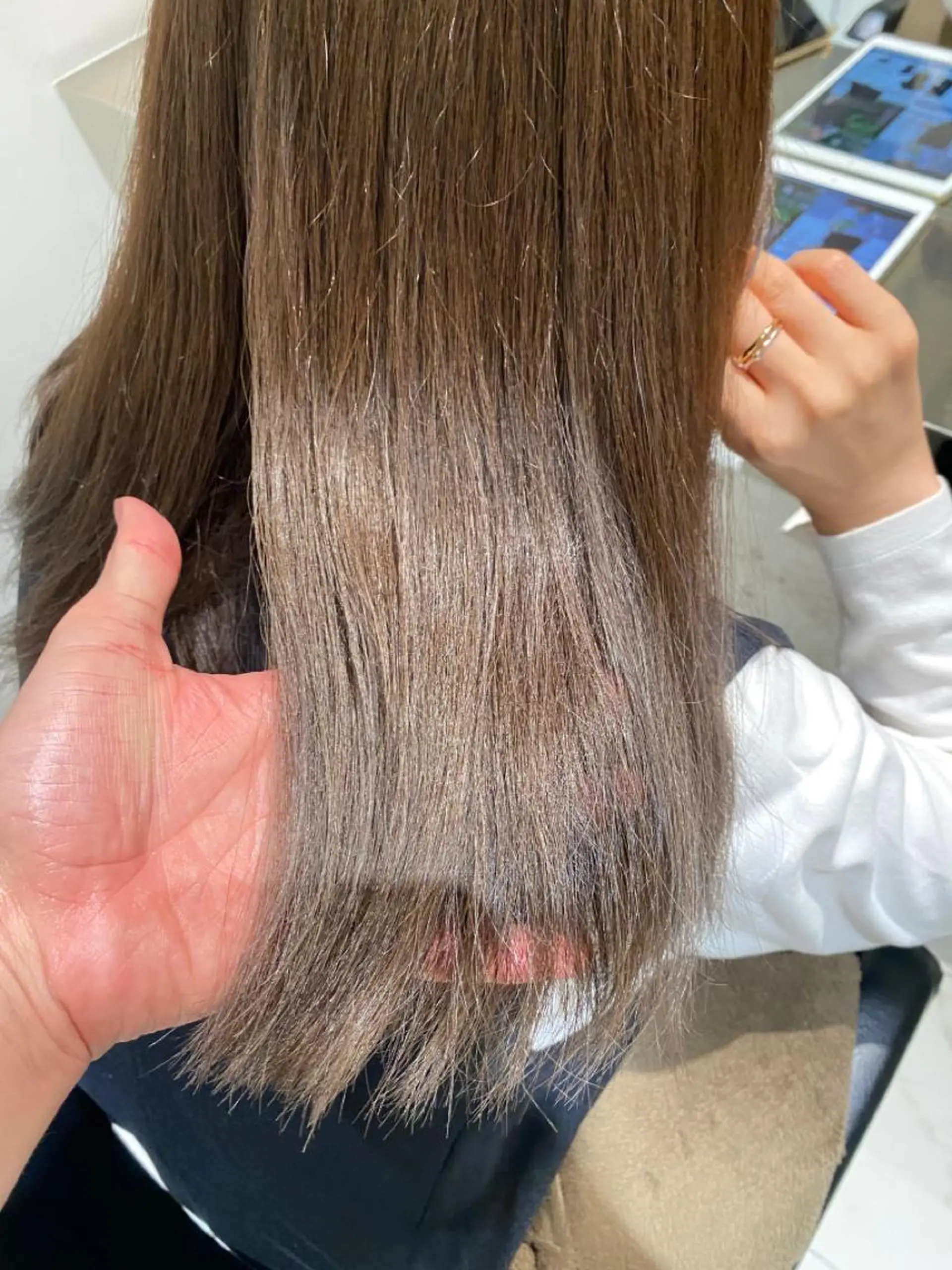 ロング ハイライト 榎本 健太のヘアスタイル