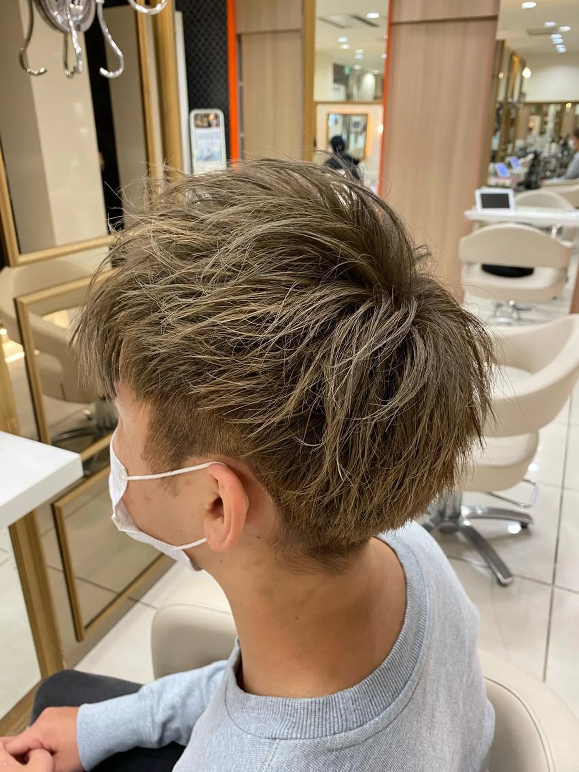 ショート メンズ ショートボブ✨️ 池田芽生のヘアスタイル