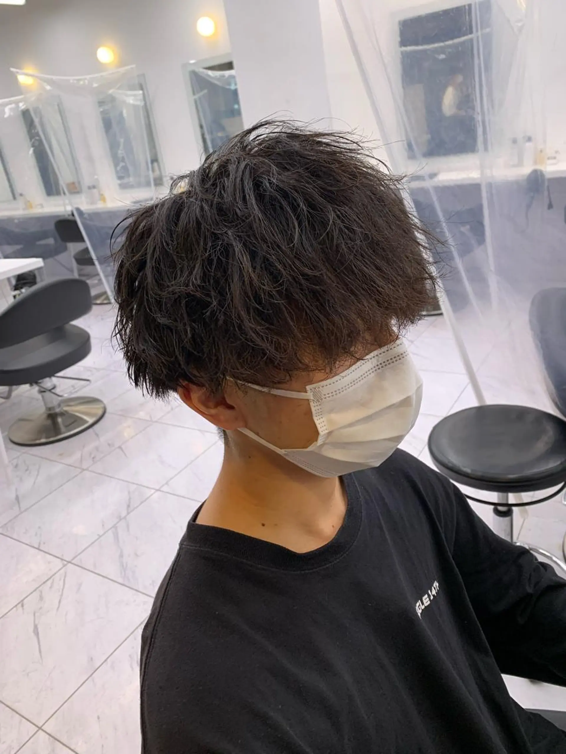 ショート カラー パーマ メンズ カット ヘアカラー トリートメント ヘッドスパ ヘアセット トレンド/レイヤー うる艶🪞CANDYのヘアスタイル