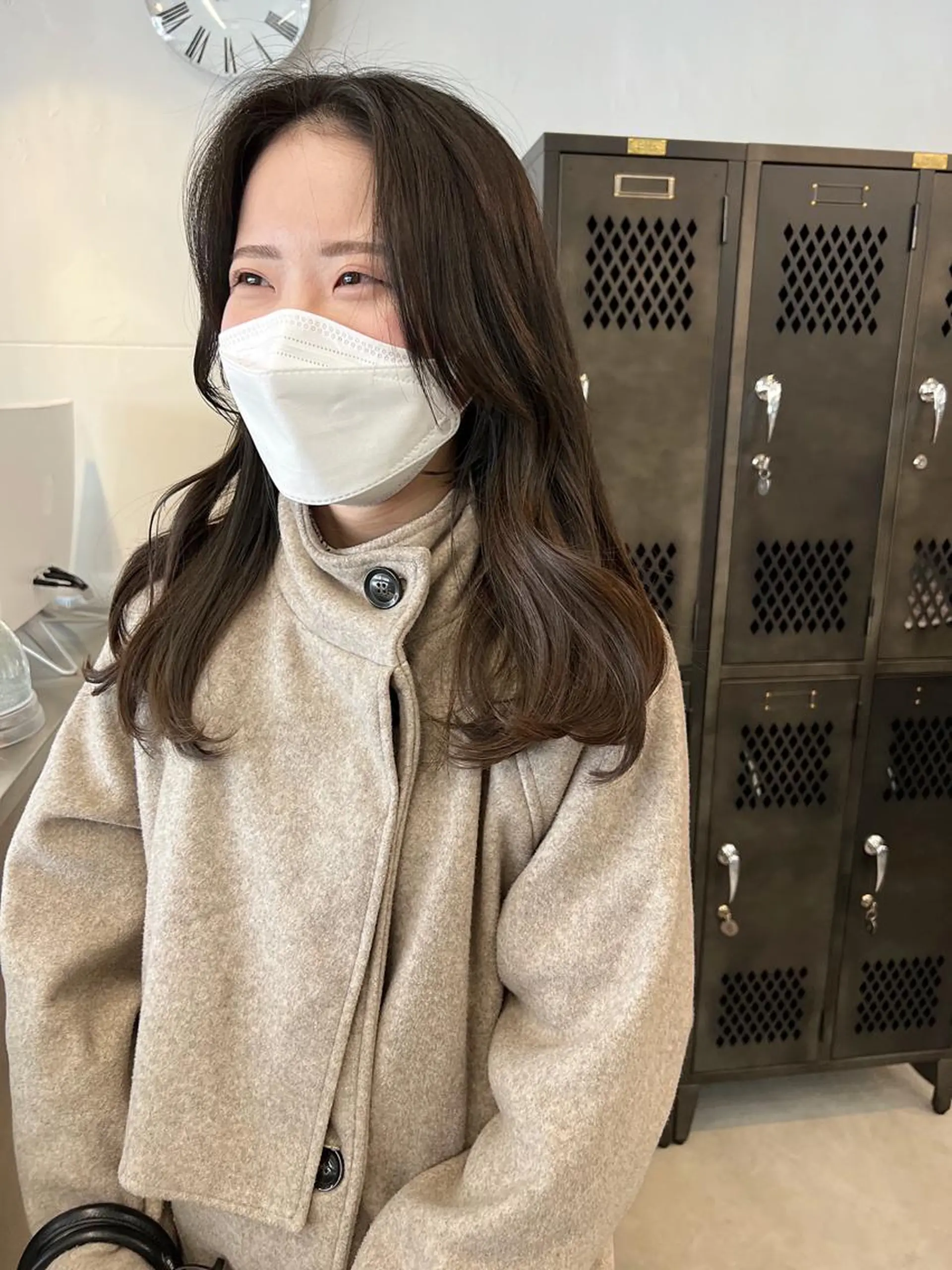 セミロング カラー カット ヘアカラー 樫原裕二 /柔らかいカラーのヘアスタイル